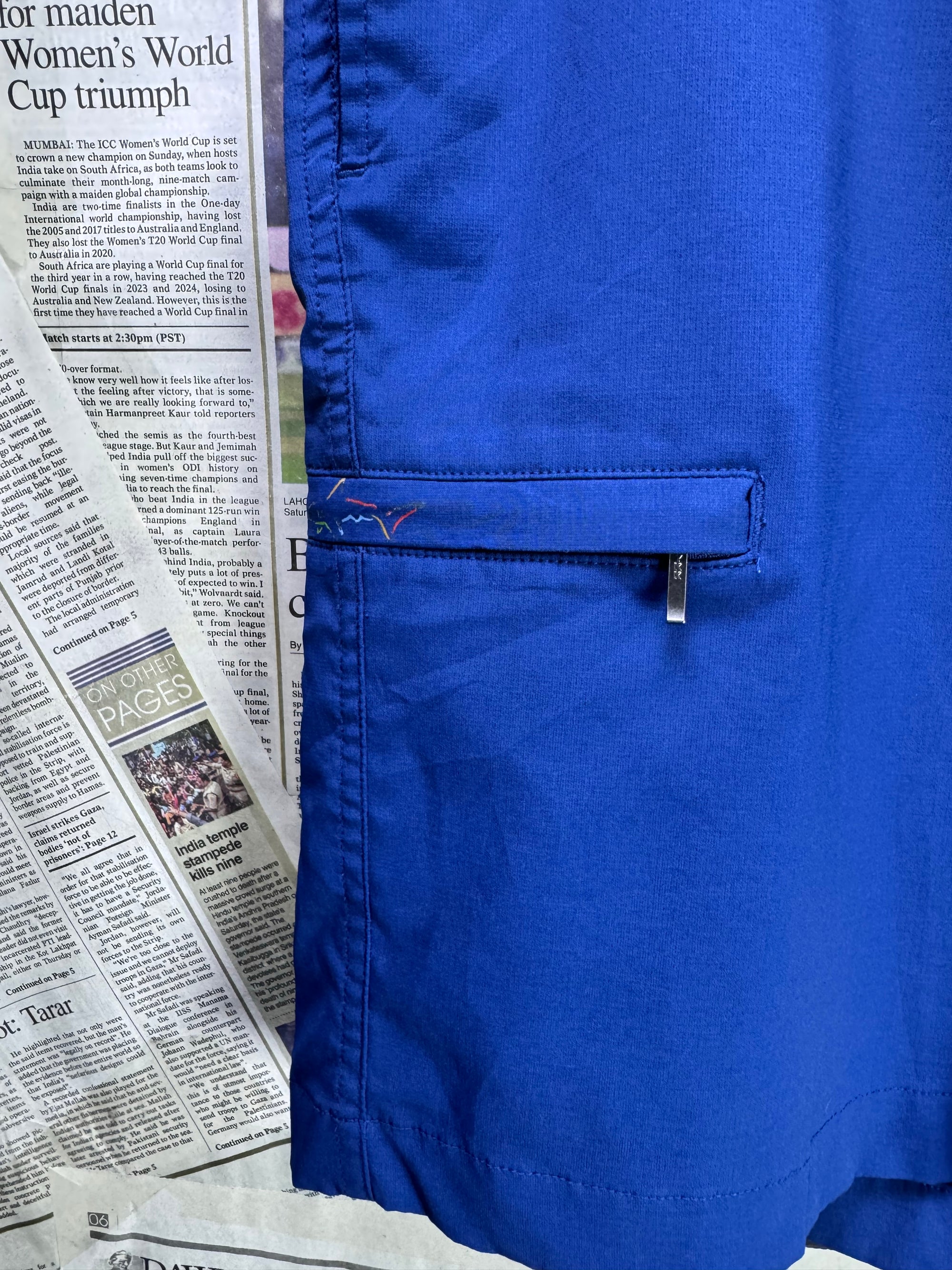 Greg Norman® Waist: 34" to 36" | Royal Blue | Golf Shorts | Poly - Spandex | 1227 - Genuine Maal