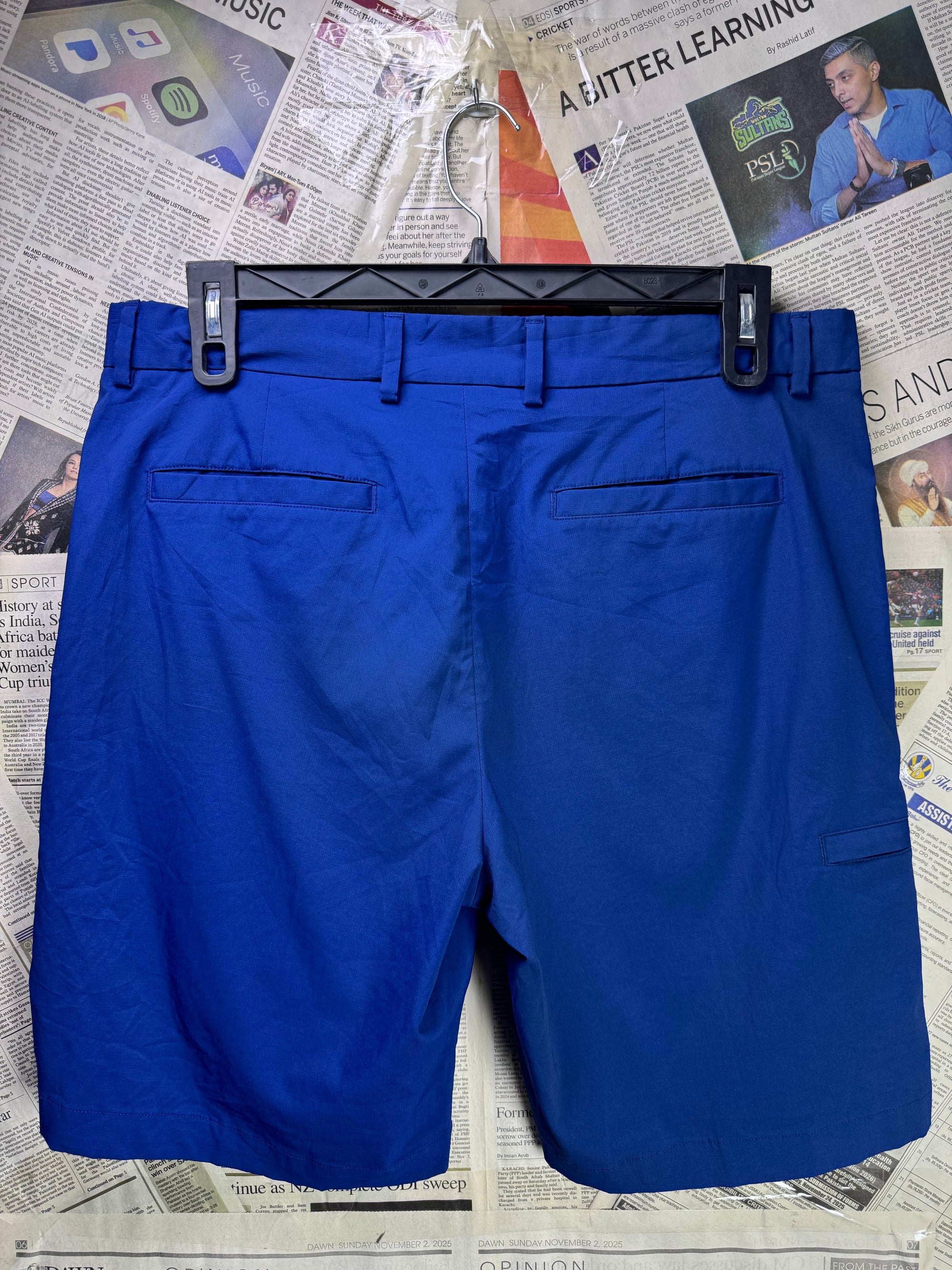 Greg Norman® Waist: 34" to 36" | Royal Blue | Golf Shorts | Poly - Spandex | 1227 - Genuine Maal