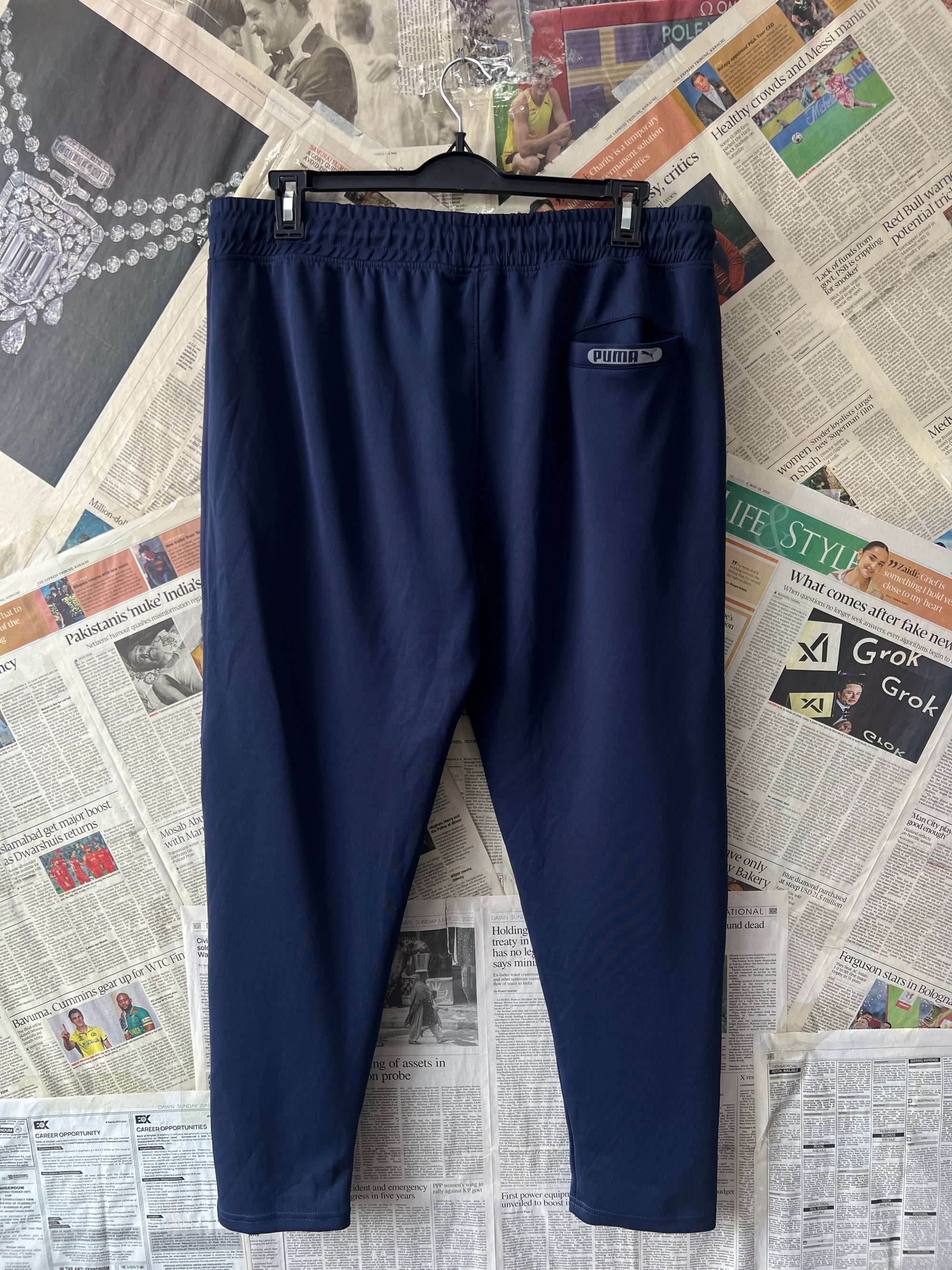 P*ma® Waist: 36" to 38" | Space Blue | Trouser | 1042 - Genuine Maal