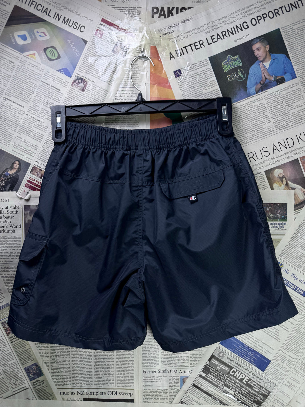 Ch*mpion® Waist: 28" | Black | Swim Shorts | Poly | Inner: Mesh | 1235 - Genuine Maal