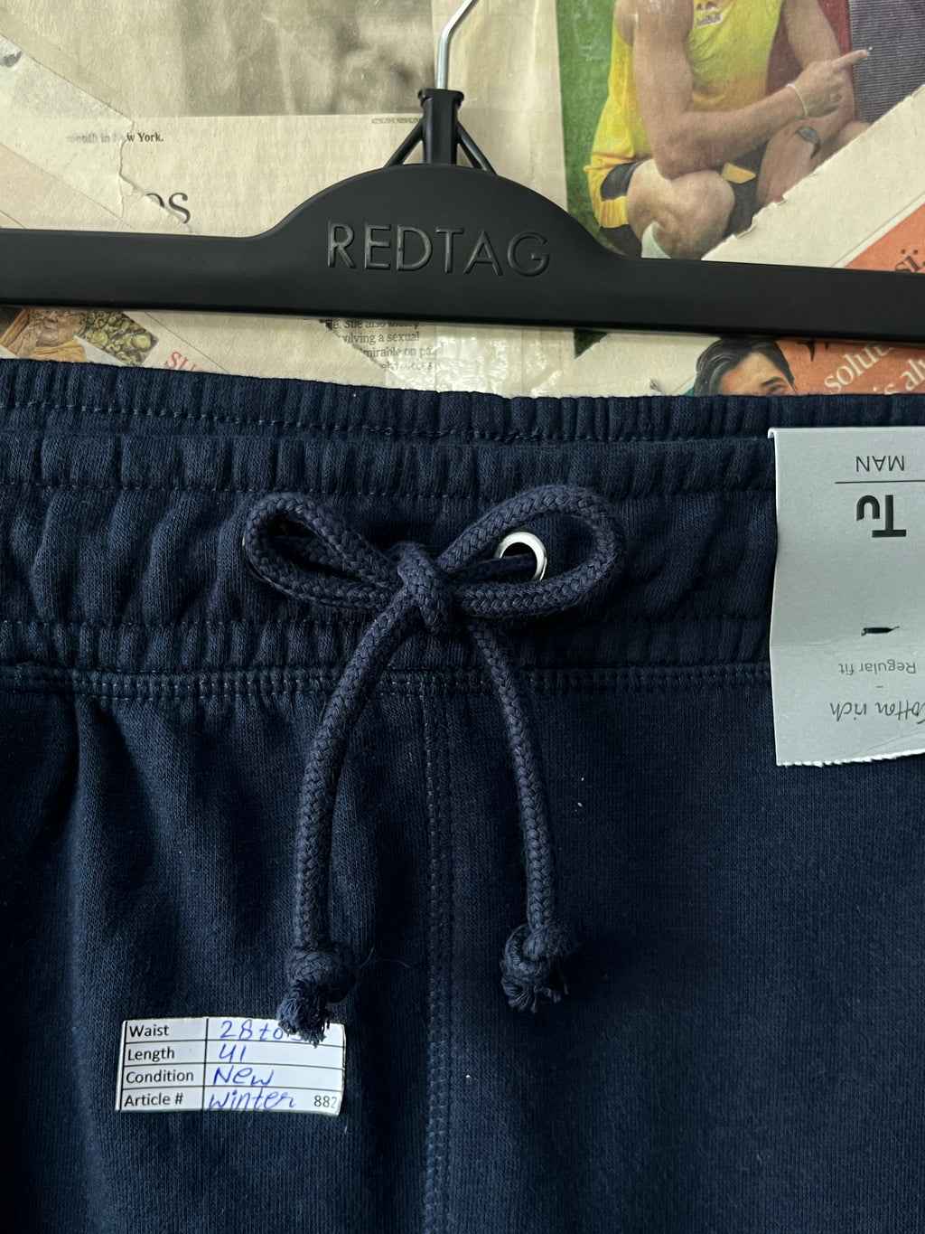 Tu® Waist: 28" to 30" | Navy Blue | Trouser | Winter | 882 - Genuine Maal