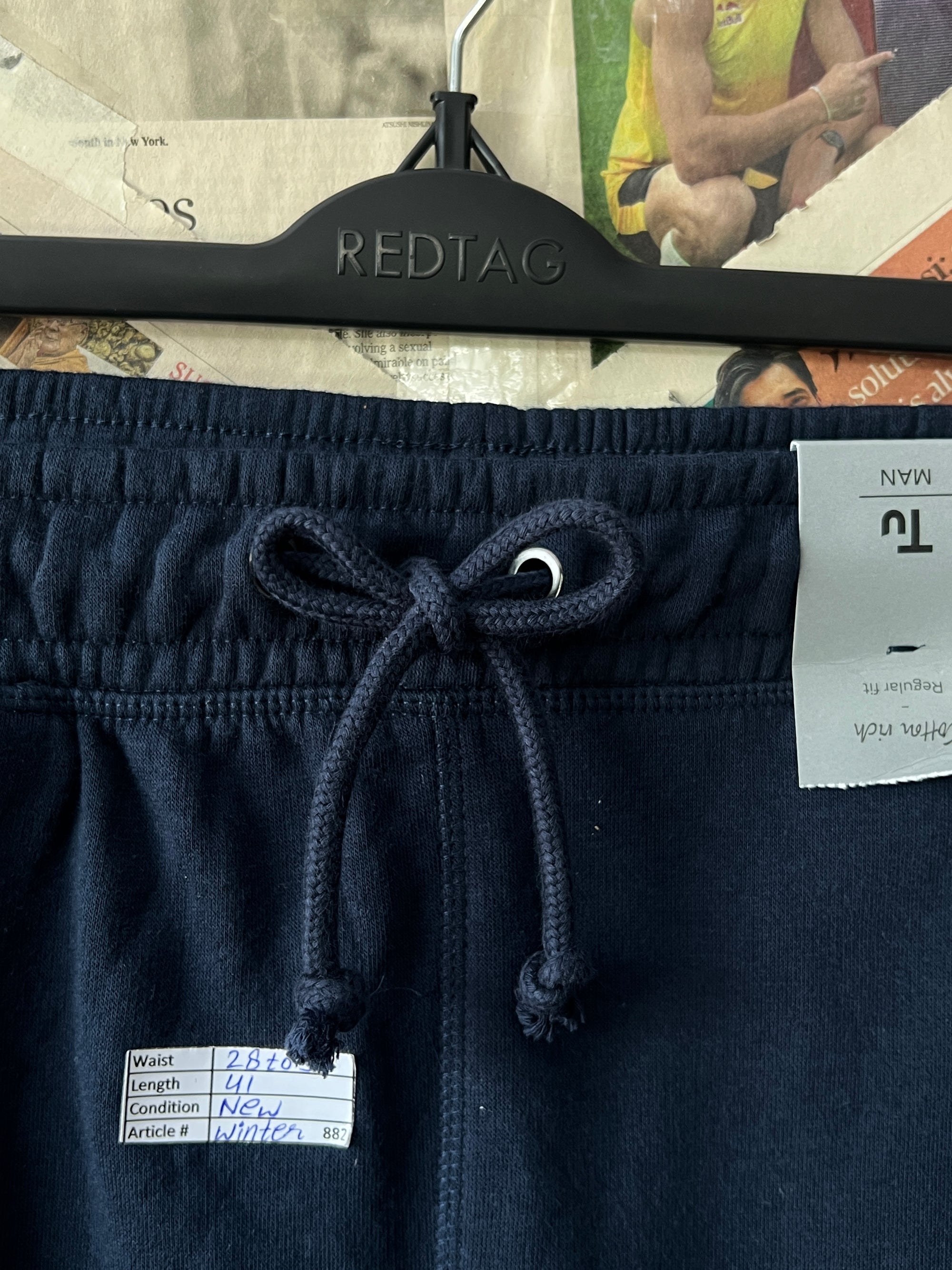 Tu® Waist: 28" to 30" | Navy Blue | Trouser | Winter | 882 - Genuine Maal