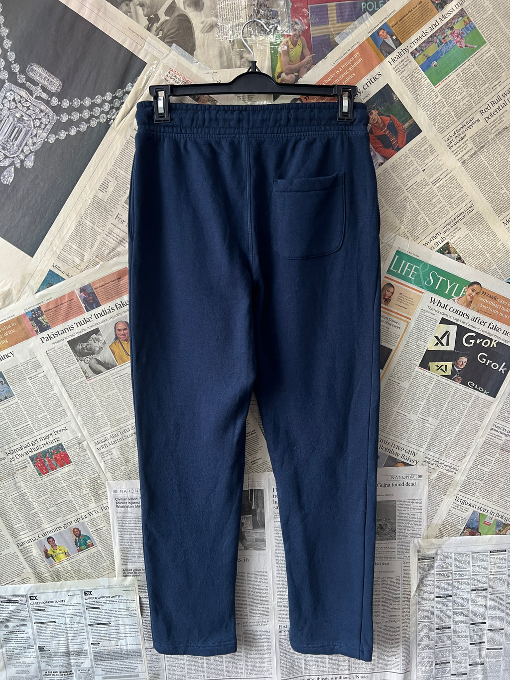 Tu® Waist: 28" to 30" | Navy Blue | Trouser | Winter | 882 - Genuine Maal