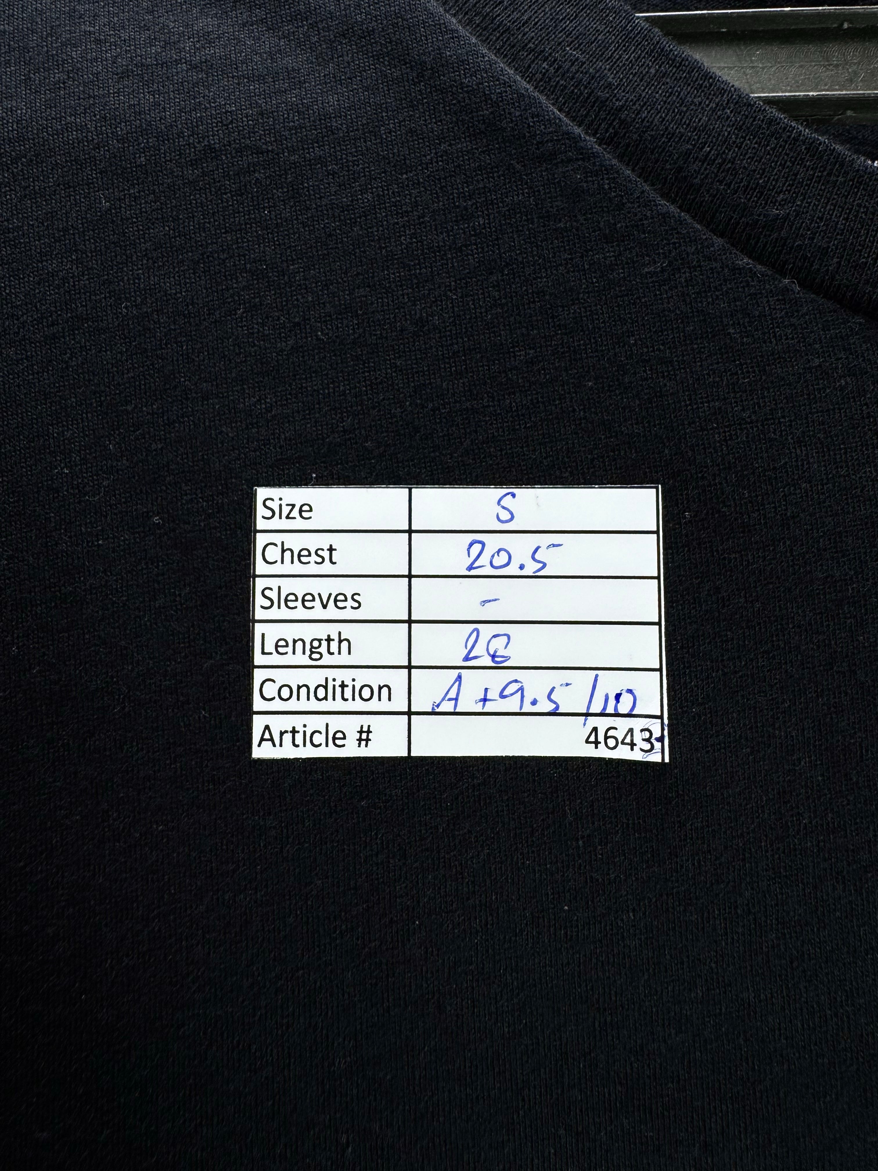 H&M® Small | Chest: 20.5" | Black | T-Shirt | Cotton | 4643 - Genuine Maal