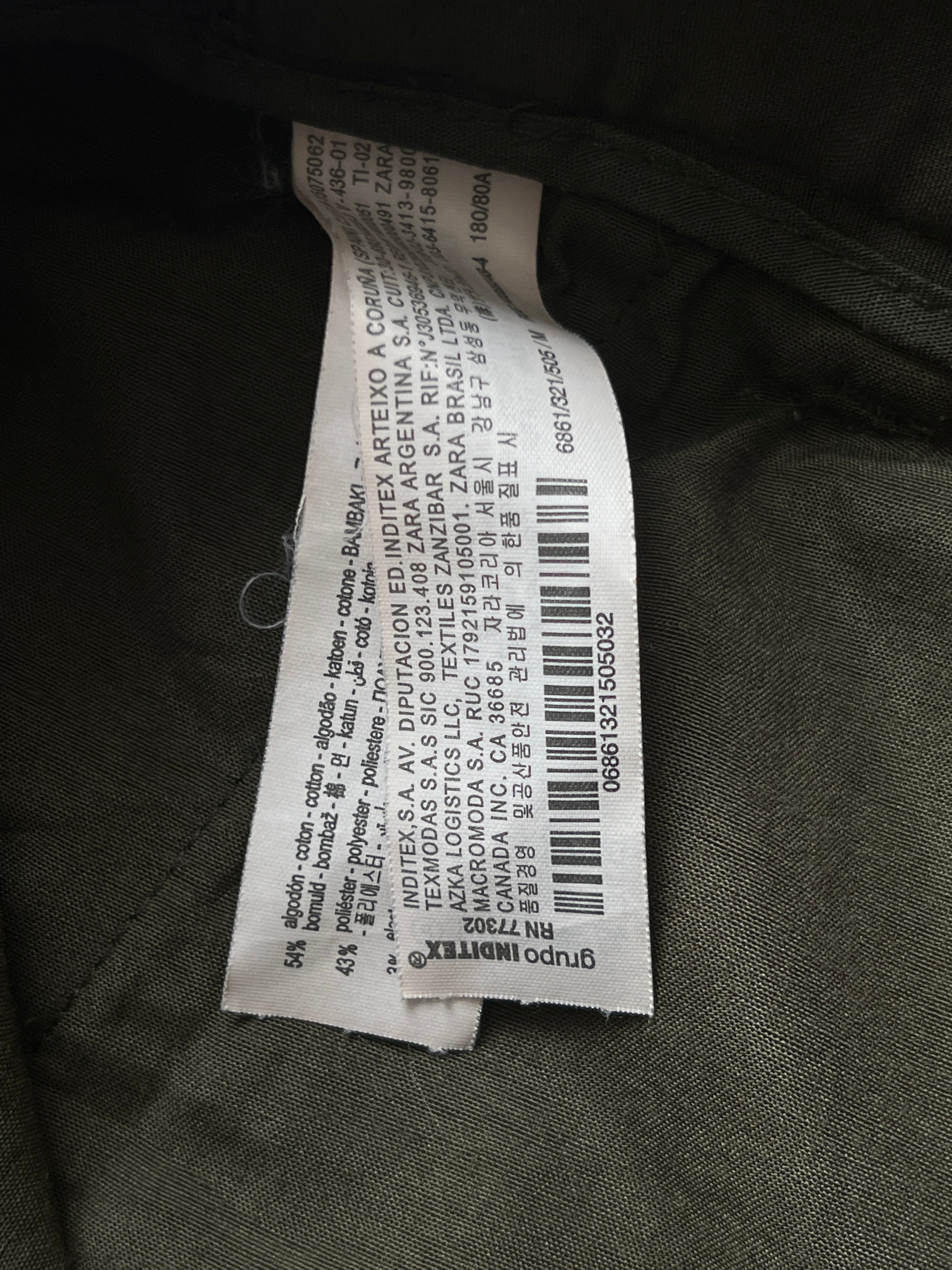 ZARA® Waist: 32" | Olive | Chino Pants | 910 - Genuine Maal