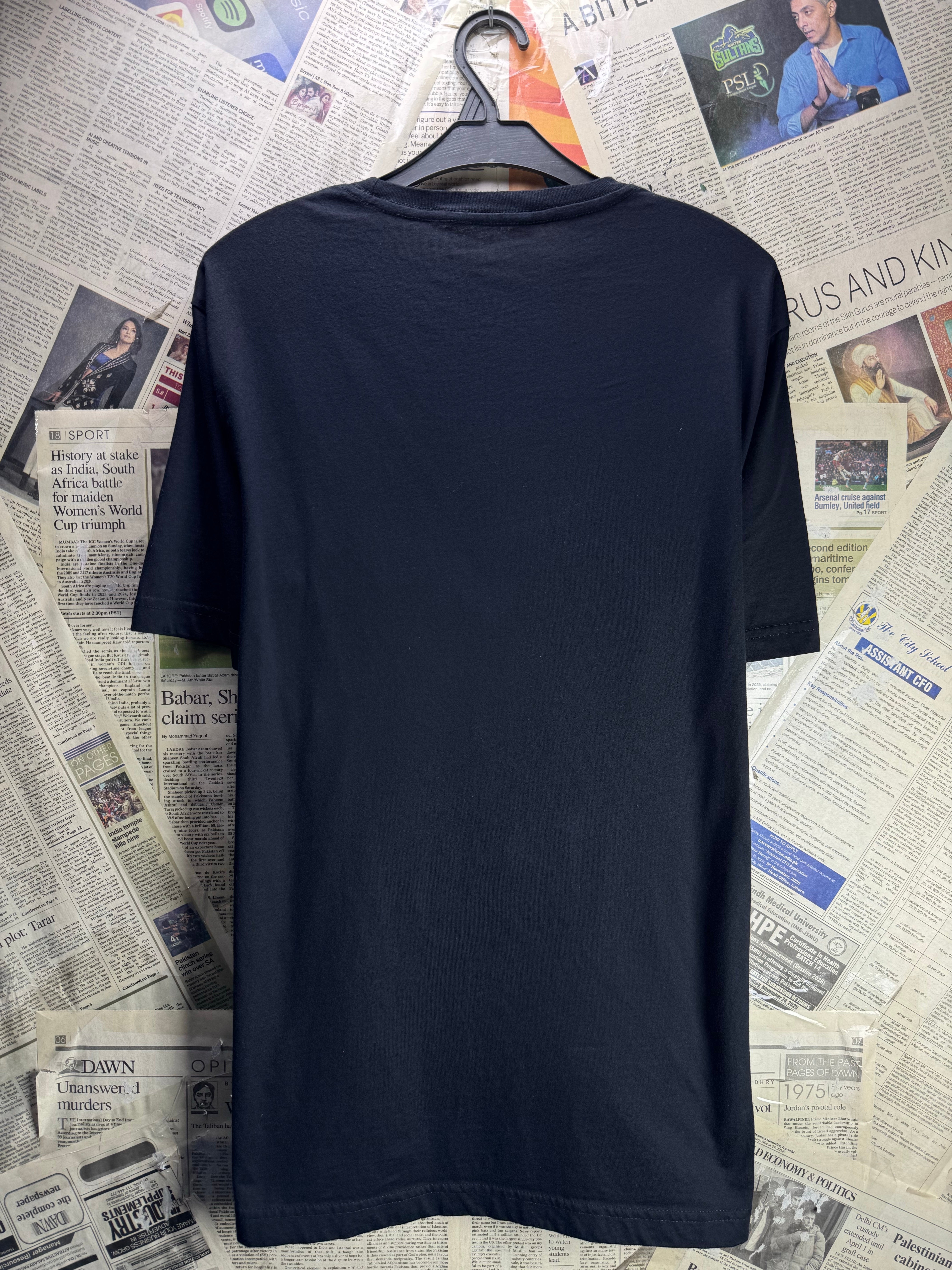 H&M® Small | Chest: 20.5" | Black | T-Shirt | Cotton | 4643 - Genuine Maal