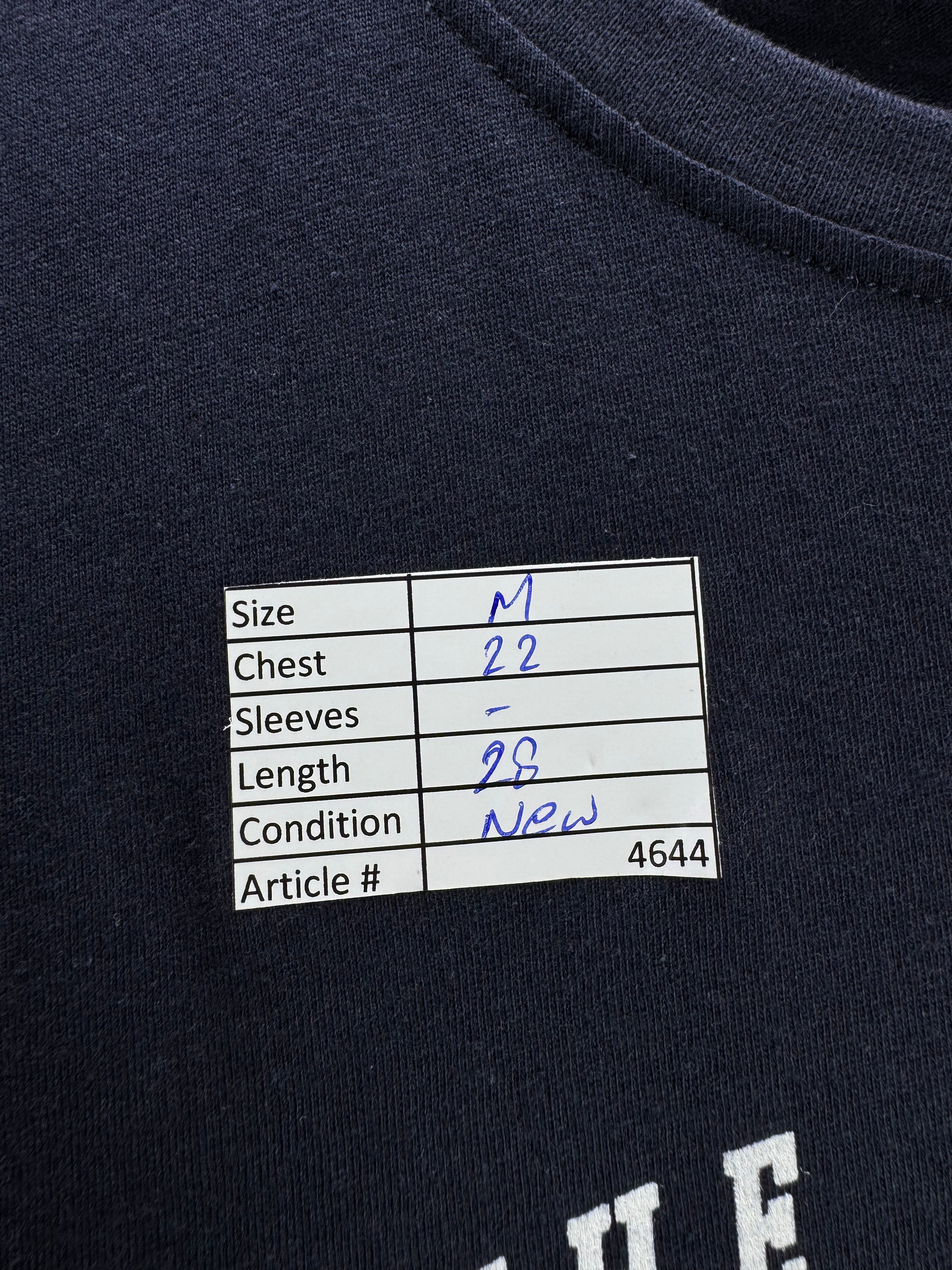 Primark® Medium | Chest: 22" | Black | T-Shirt | Cotton | 4644 - Genuine Maal