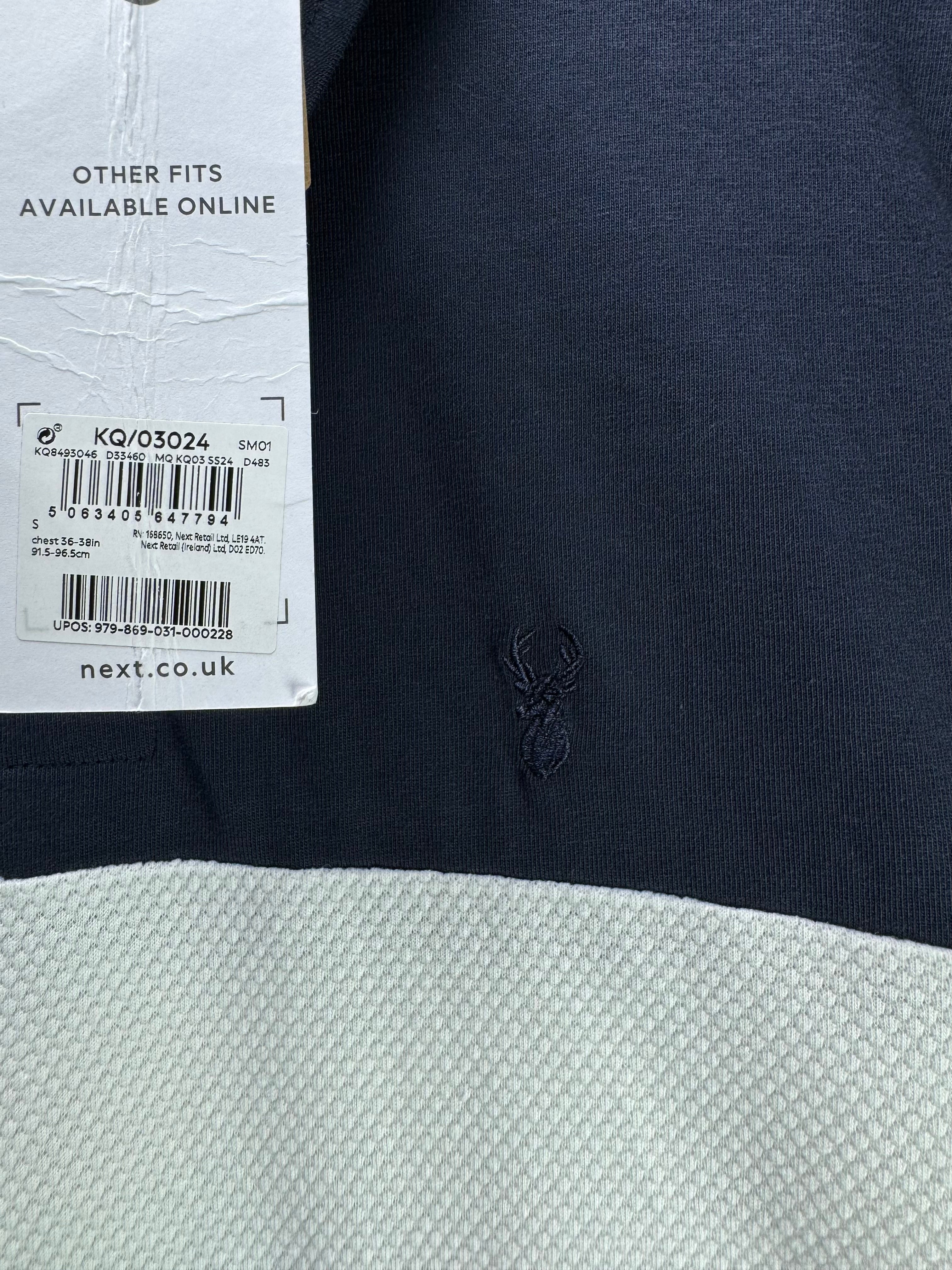 Next® Small | Chest: 20.5" | Polo Shirt | Cotton | 4623 - Genuine Maal