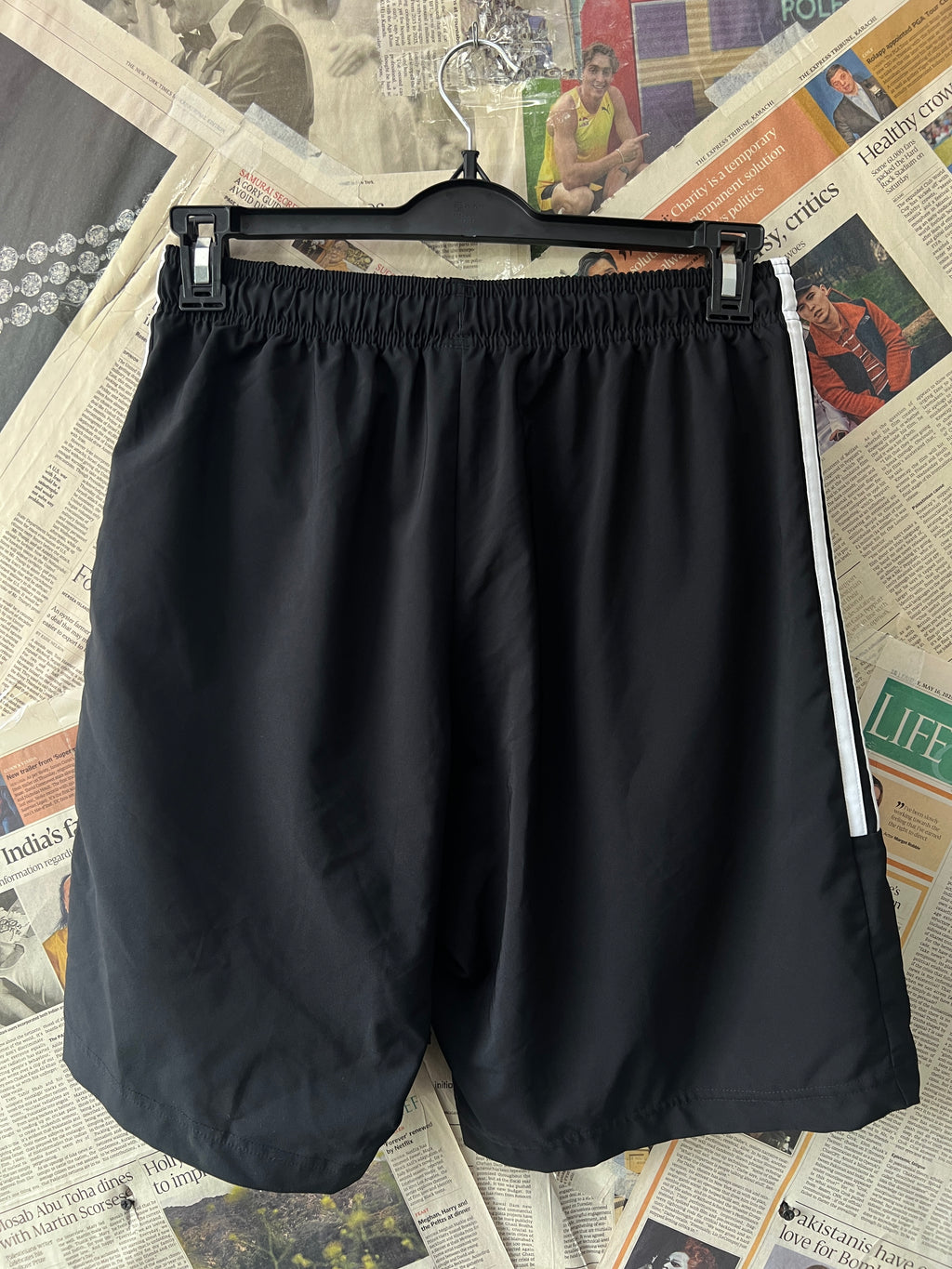 Adid*s® Waist: 28" to 30" | Black | Shorts | 879 - Genuine Maal