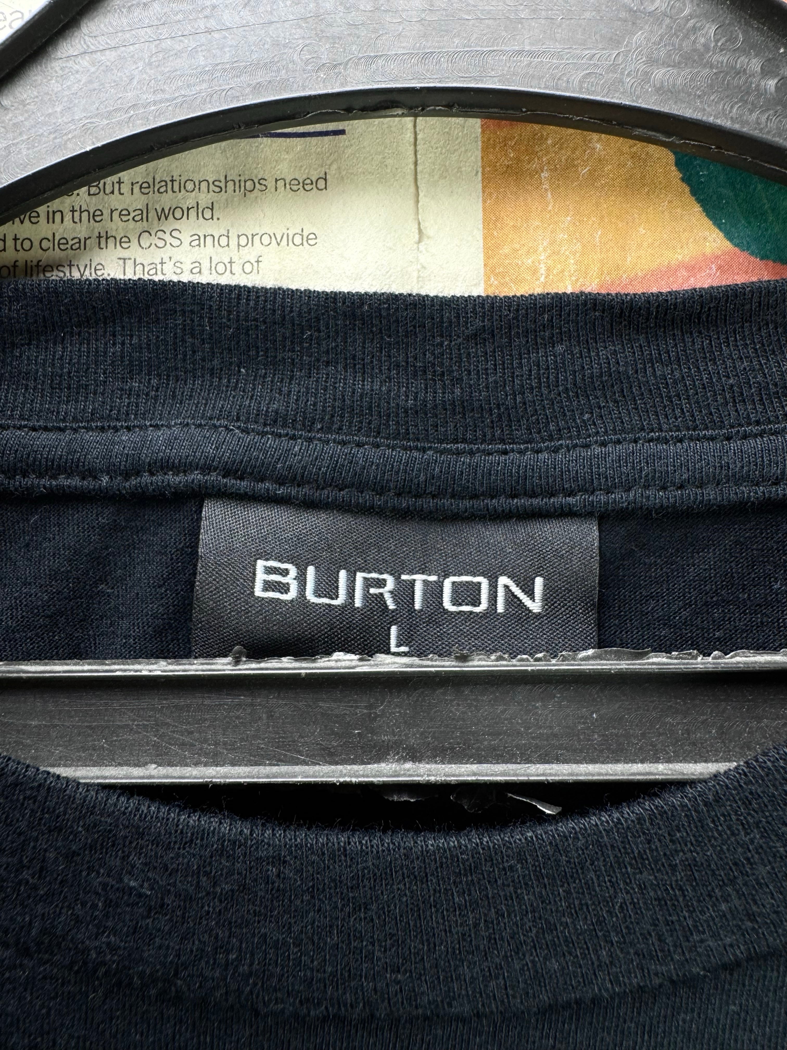Burton® Medium | Chest: 22.5" | Black | T-Shirt | Cotton | 4446 - Genuine Maal