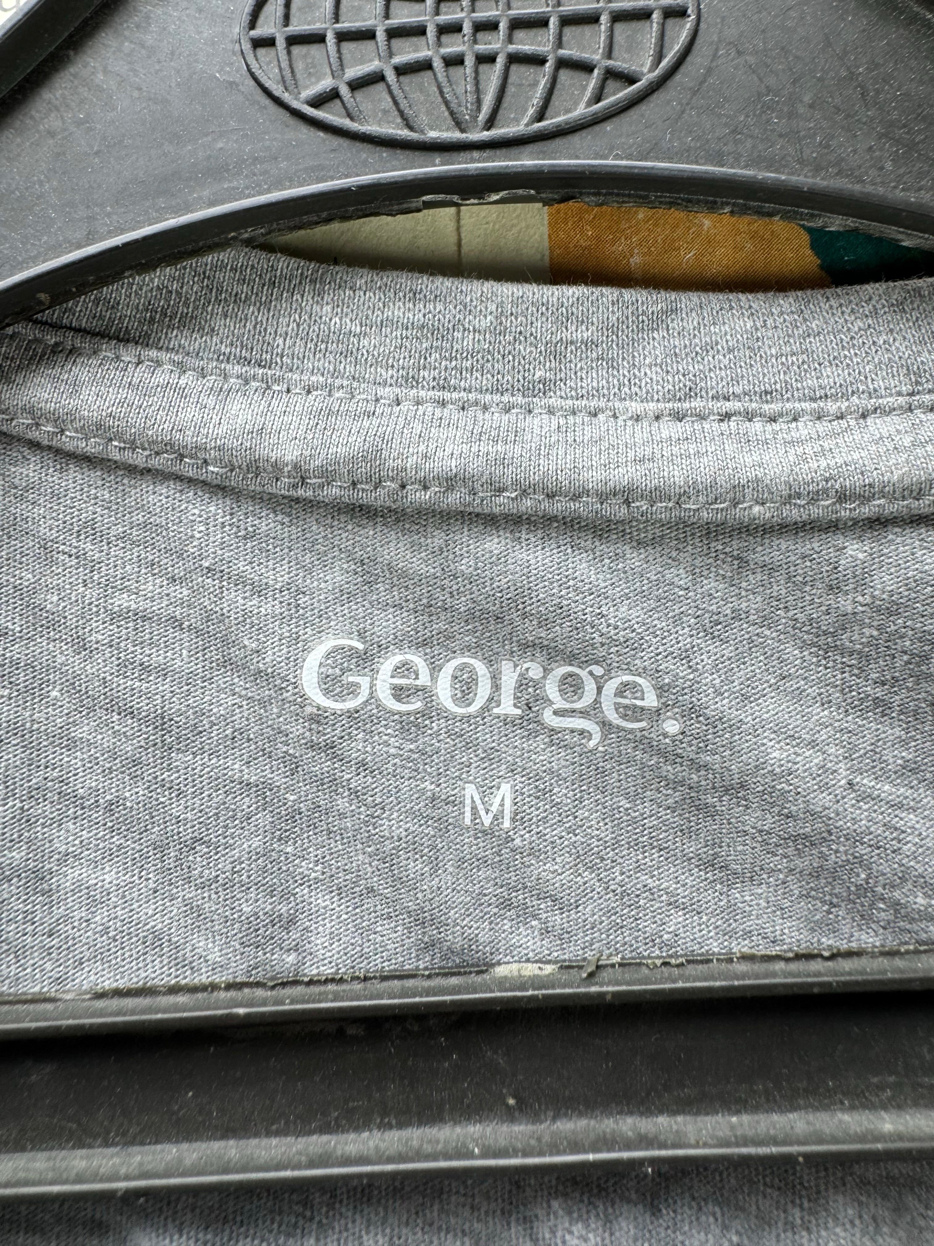 George® Medium | Chest: 21.5" | Grey | T-Shirt | Cotton - Viscose | 4440 - Genuine Maal