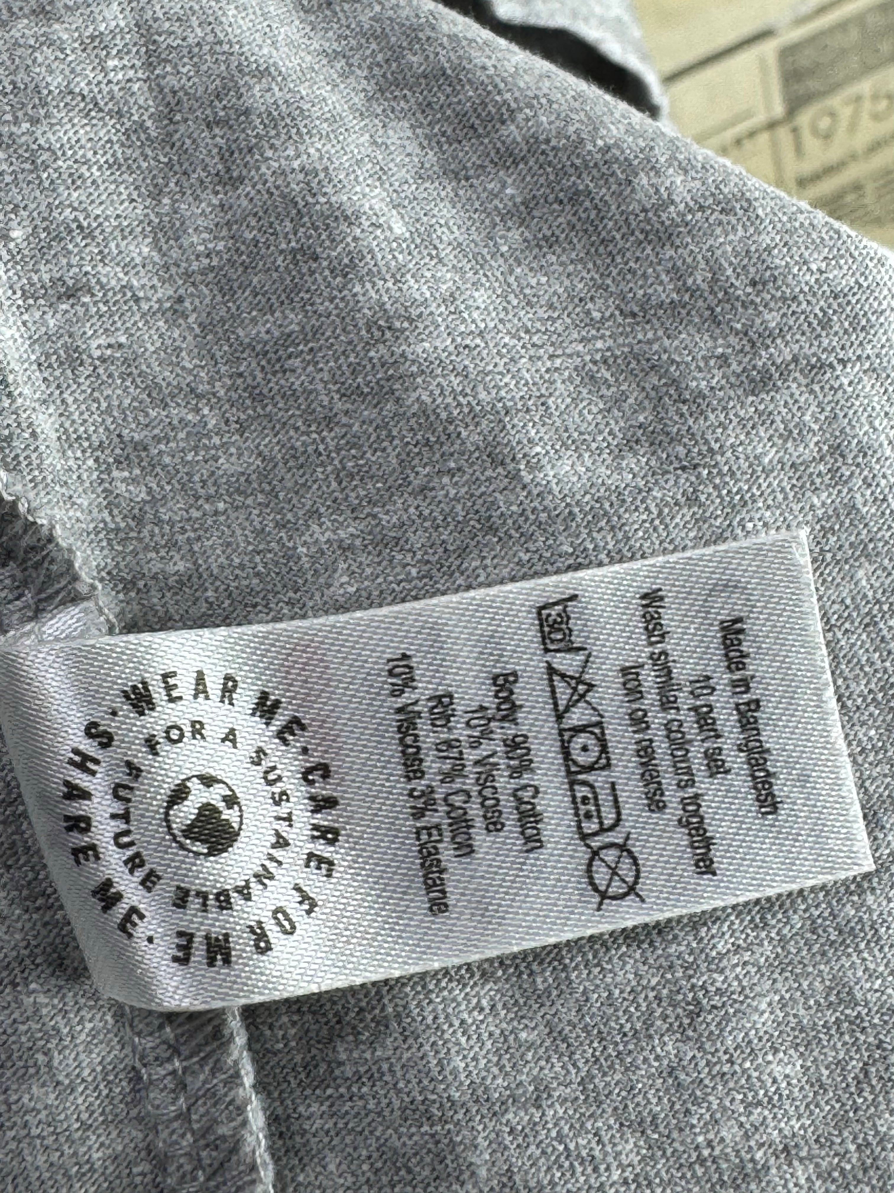 George® Medium | Chest: 21.5" | Grey | T-Shirt | Cotton - Viscose | 4440 - Genuine Maal