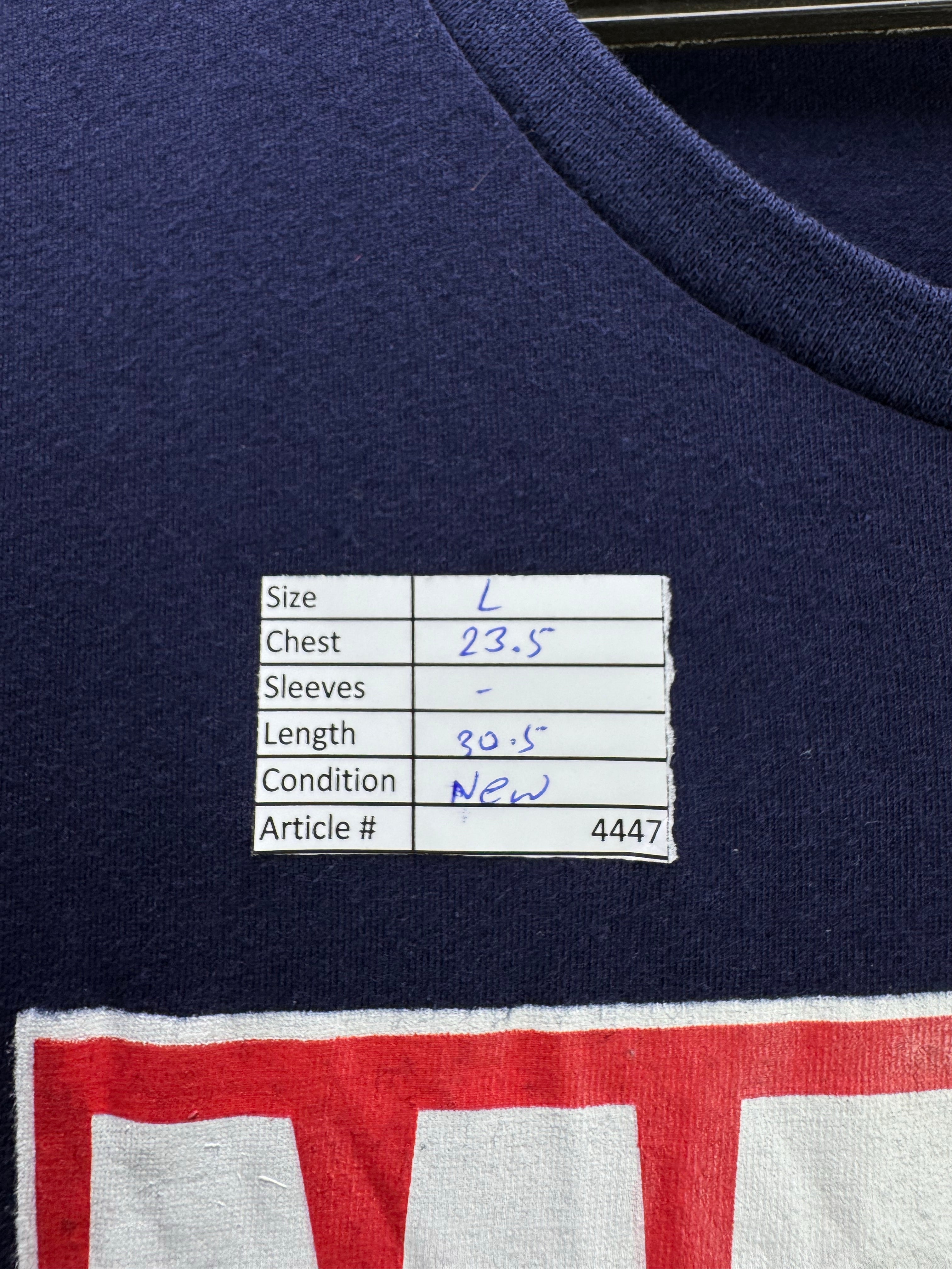 Marvel® Large | Chest: 23.5" | Blue | T-Shirt | Cotton | 4447 - Genuine Maal