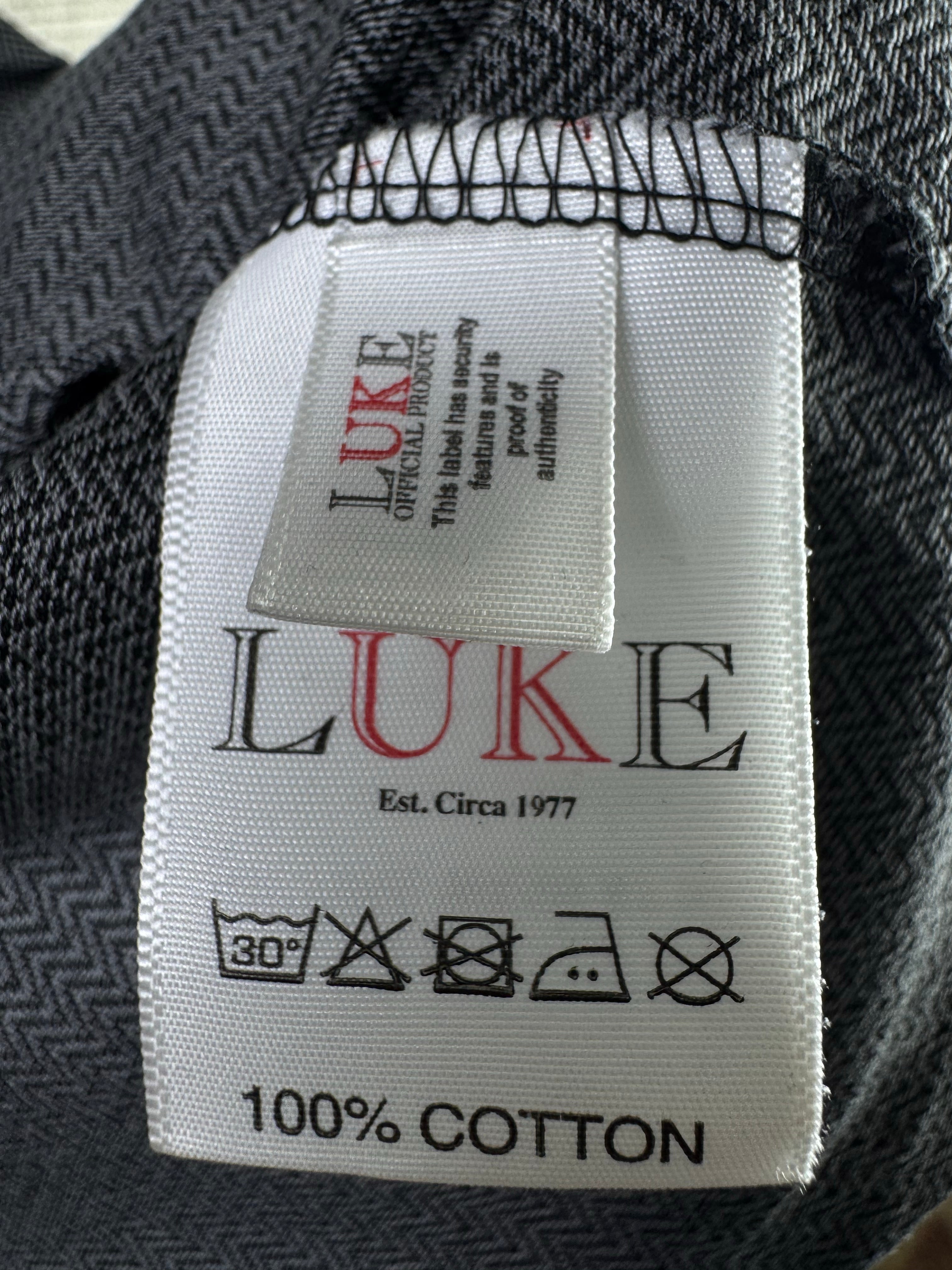 Luke® Medium | Chest: 21.5"| Charcoal | Polo T-Shirt | Cotton | 3274 - Genuine Maal