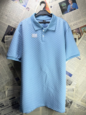 Manfinity® Large | Chest: 23" | Blue | Polo Shirt | Poly - Elastane | 4441 - Genuine Maal