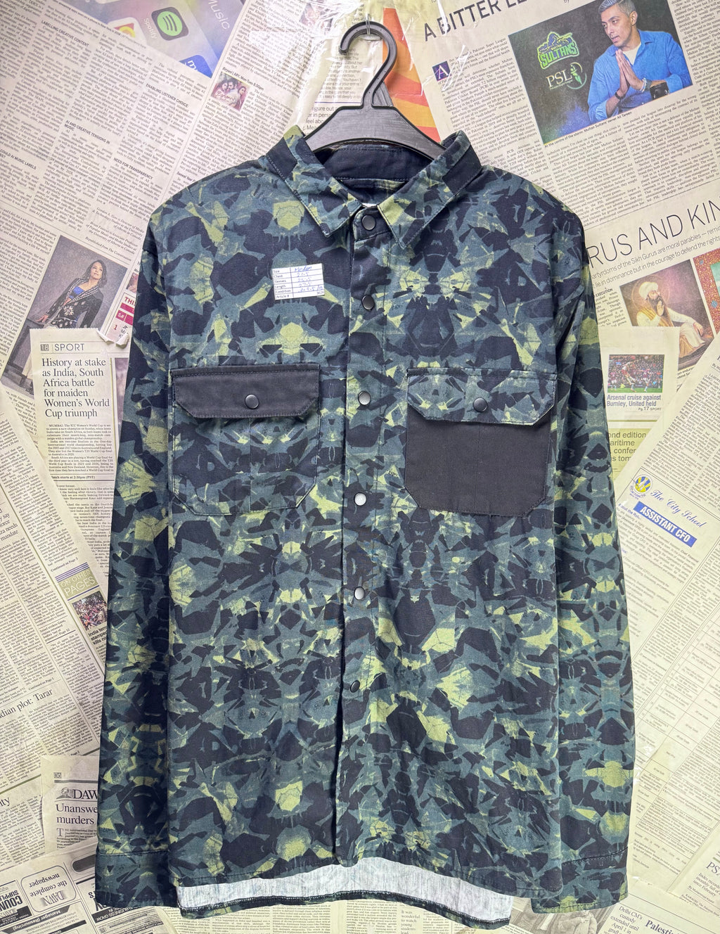 Humor® Medium | Chest: 21.5" | Winter Shacket | Cotton | 3624 - Genuine Maal