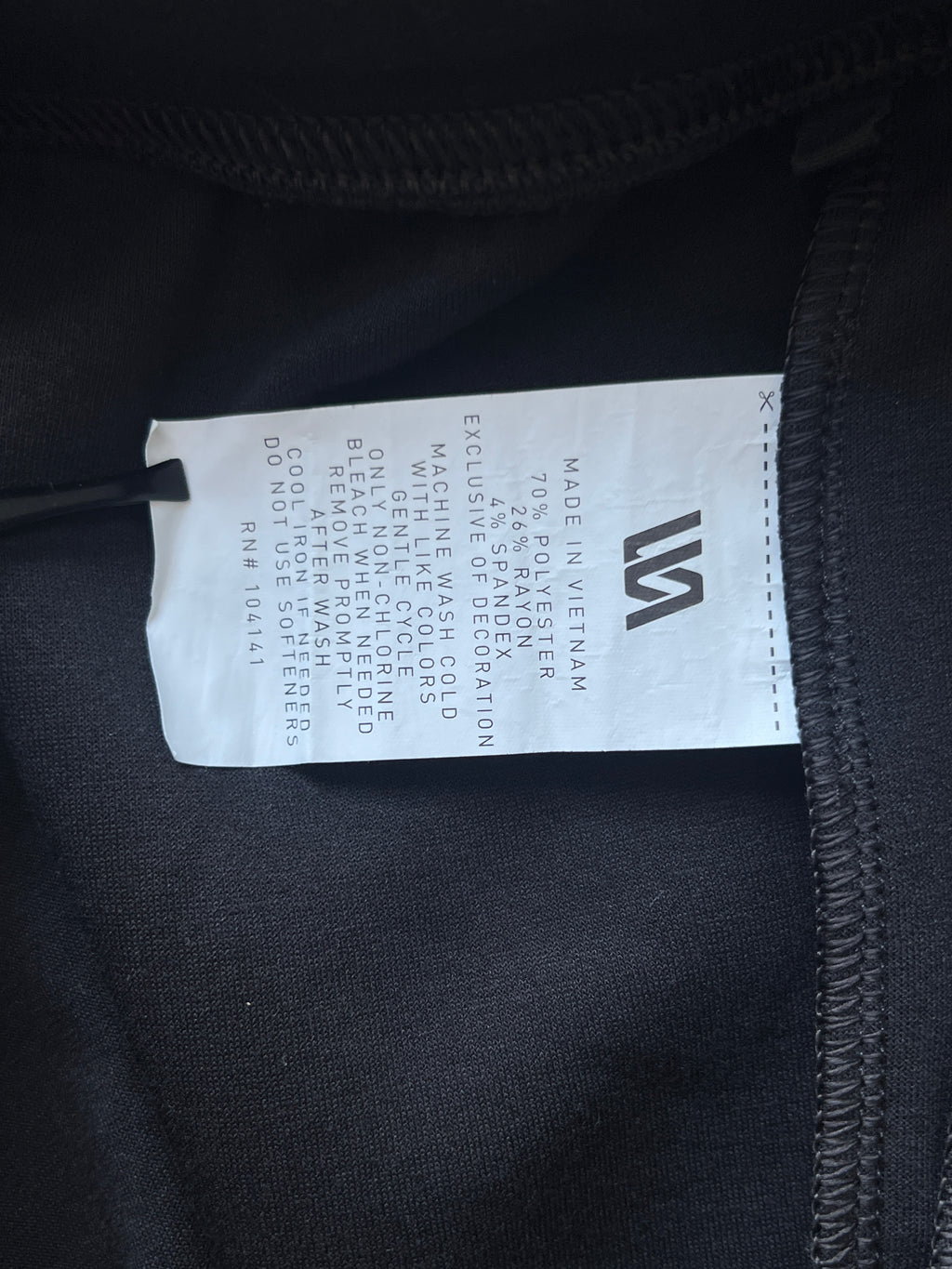 VRST® Waist: 32" to 34" | Black | Trouser | 1060 - Genuine Maal