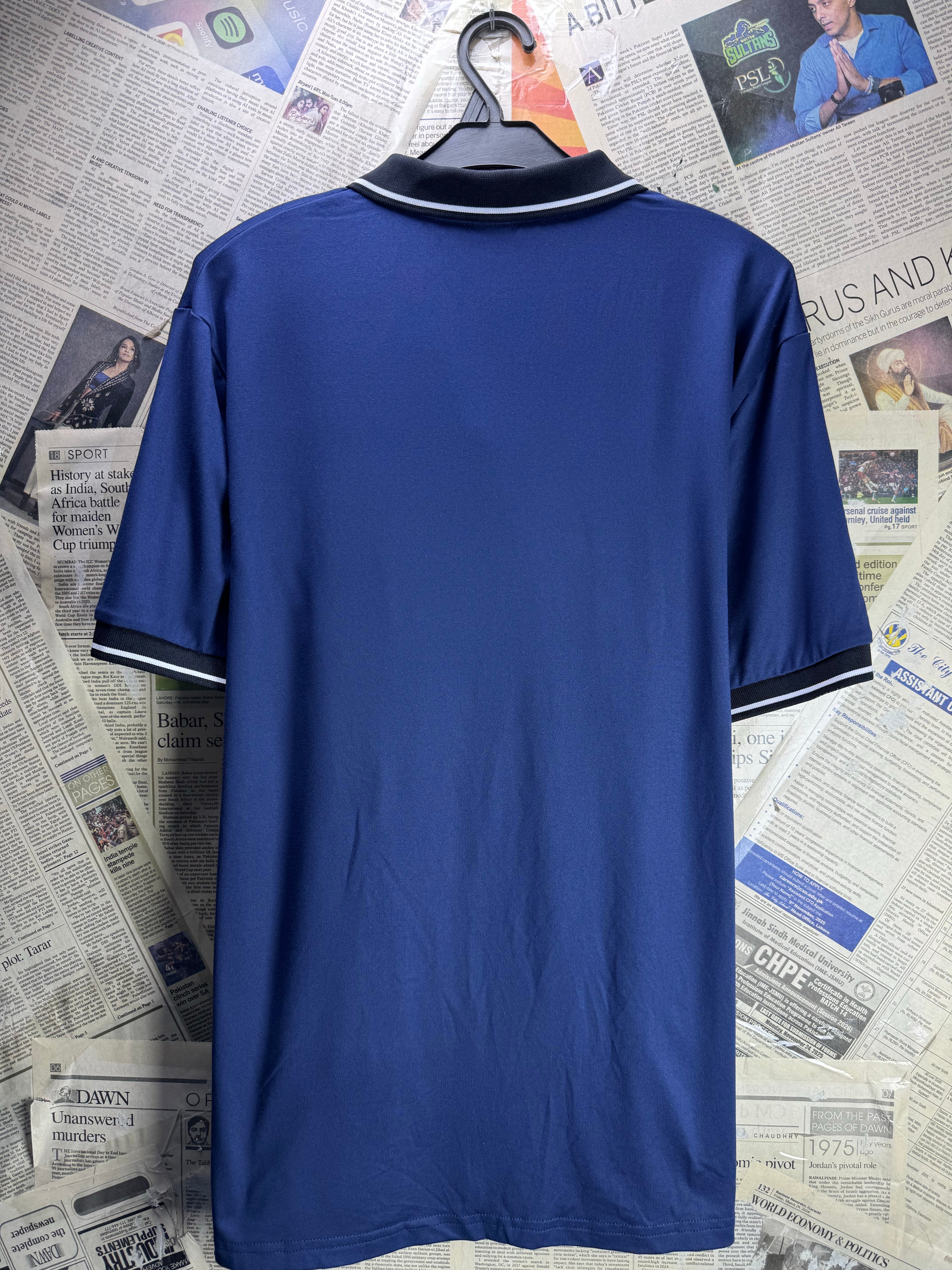 Manfinity® Small | Chest: 21" | Blue | Polo Shirt | Poly - Elastane | 4442 - Genuine Maal