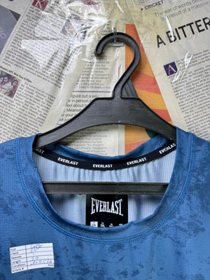 Everlast® Large | Chest: 24" | Blue | Gym T-Shirt | Poly - Elastane | 3630 - Genuine Maal