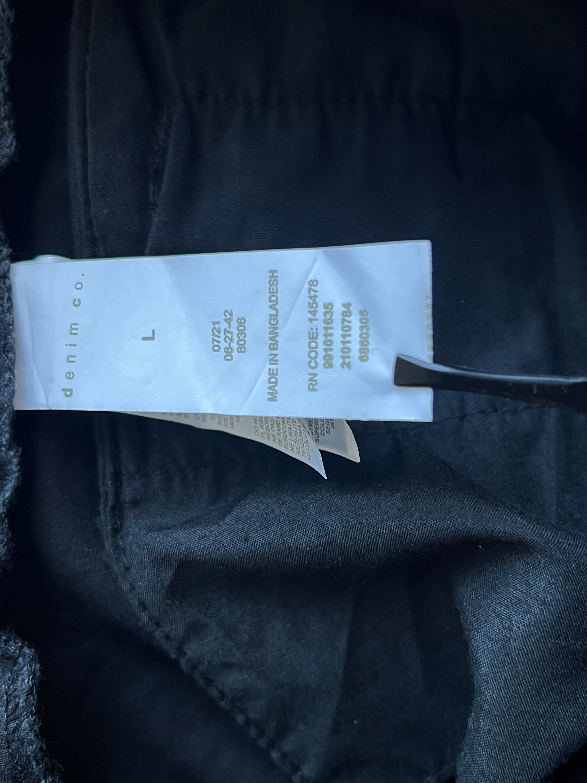 Denim Co.® Waist: 34" to 36" | Black | Trouser | 1058 - Genuine Maal