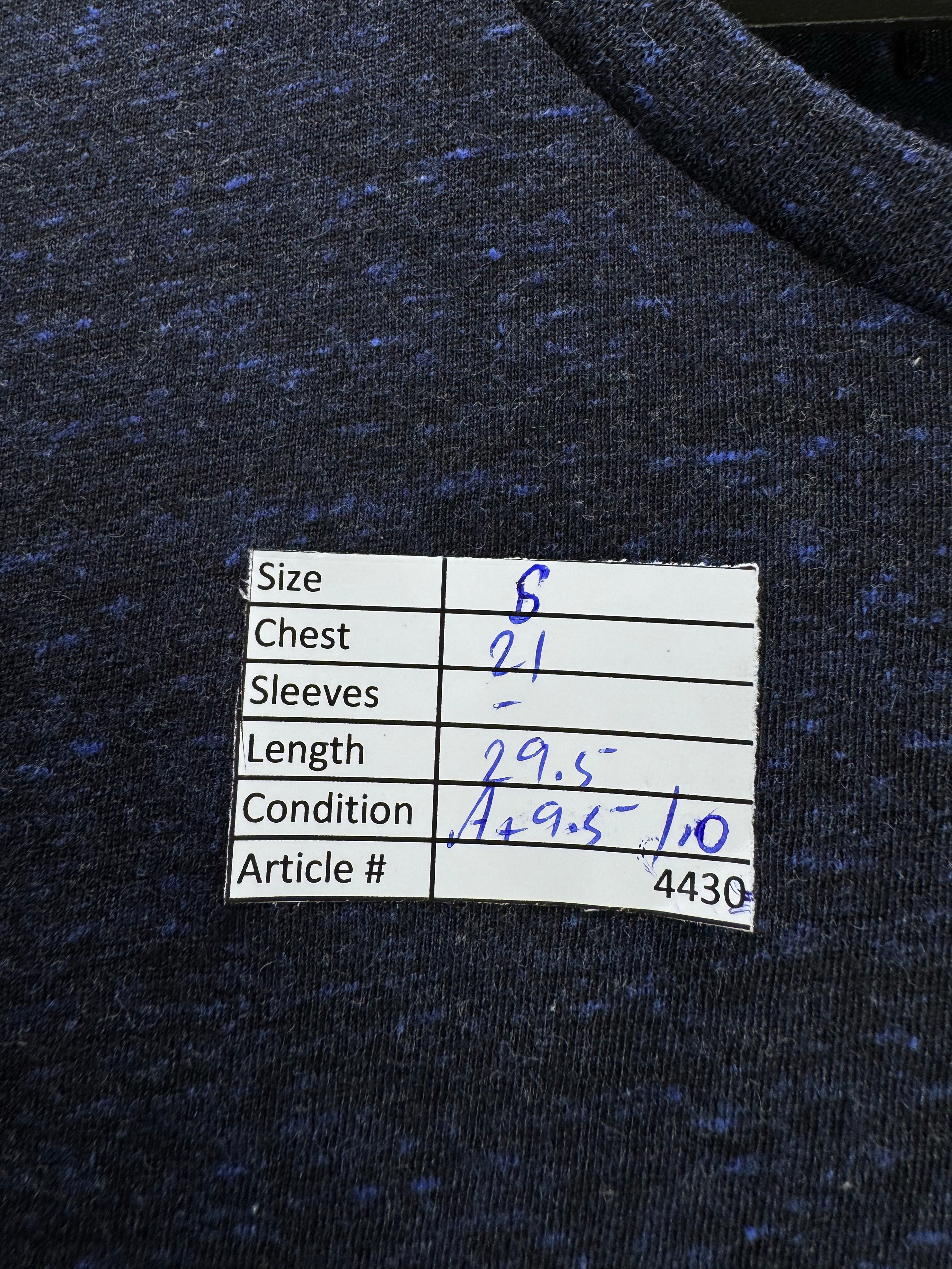 Cedarwood State® Small | Chest: 21" | Blue | T-Shirt | Poly - Cotton | 4430 - Genuine Maal