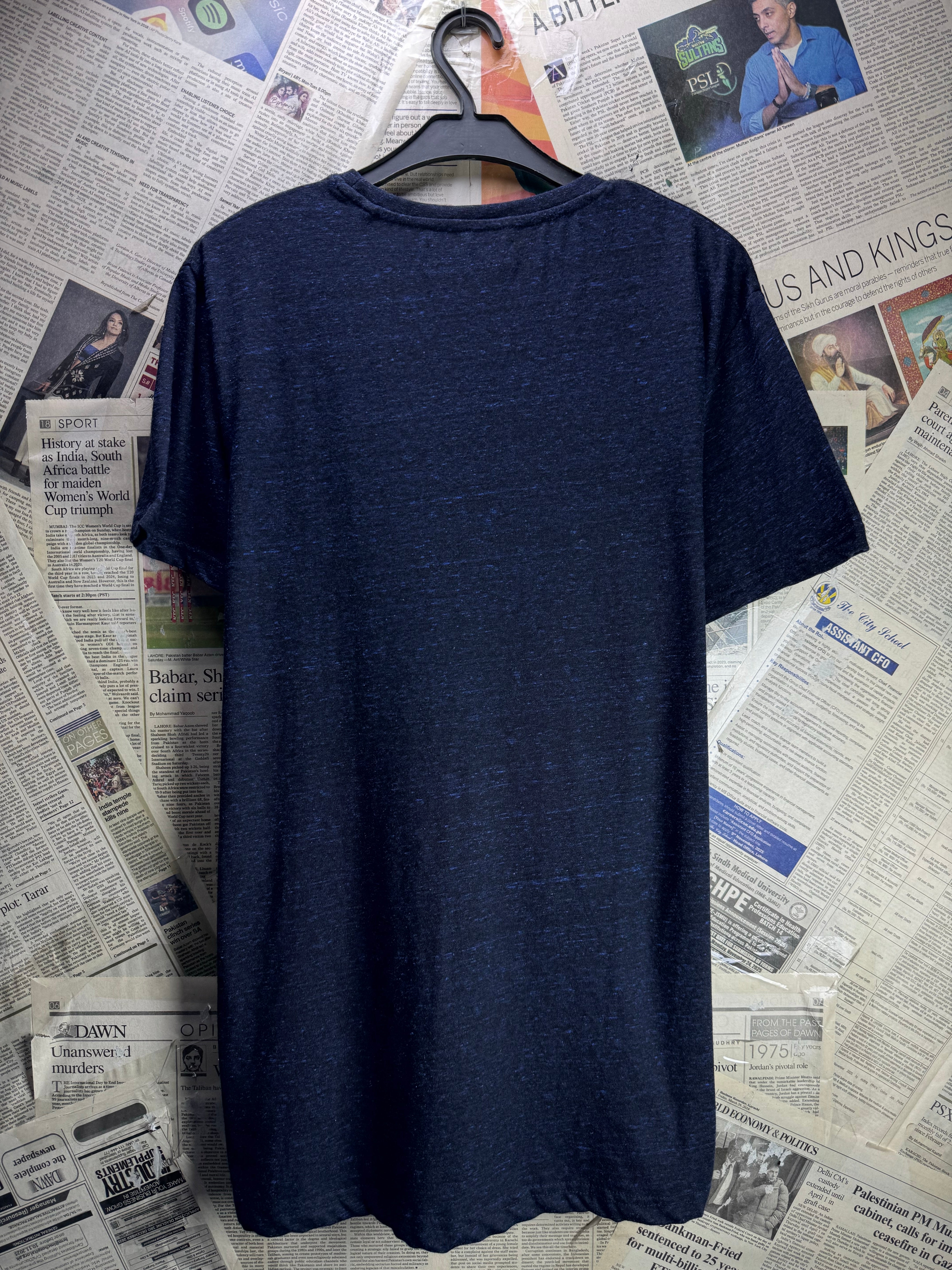Cedarwood State® Small | Chest: 21" | Blue | T-Shirt | Poly - Cotton | 4430 - Genuine Maal