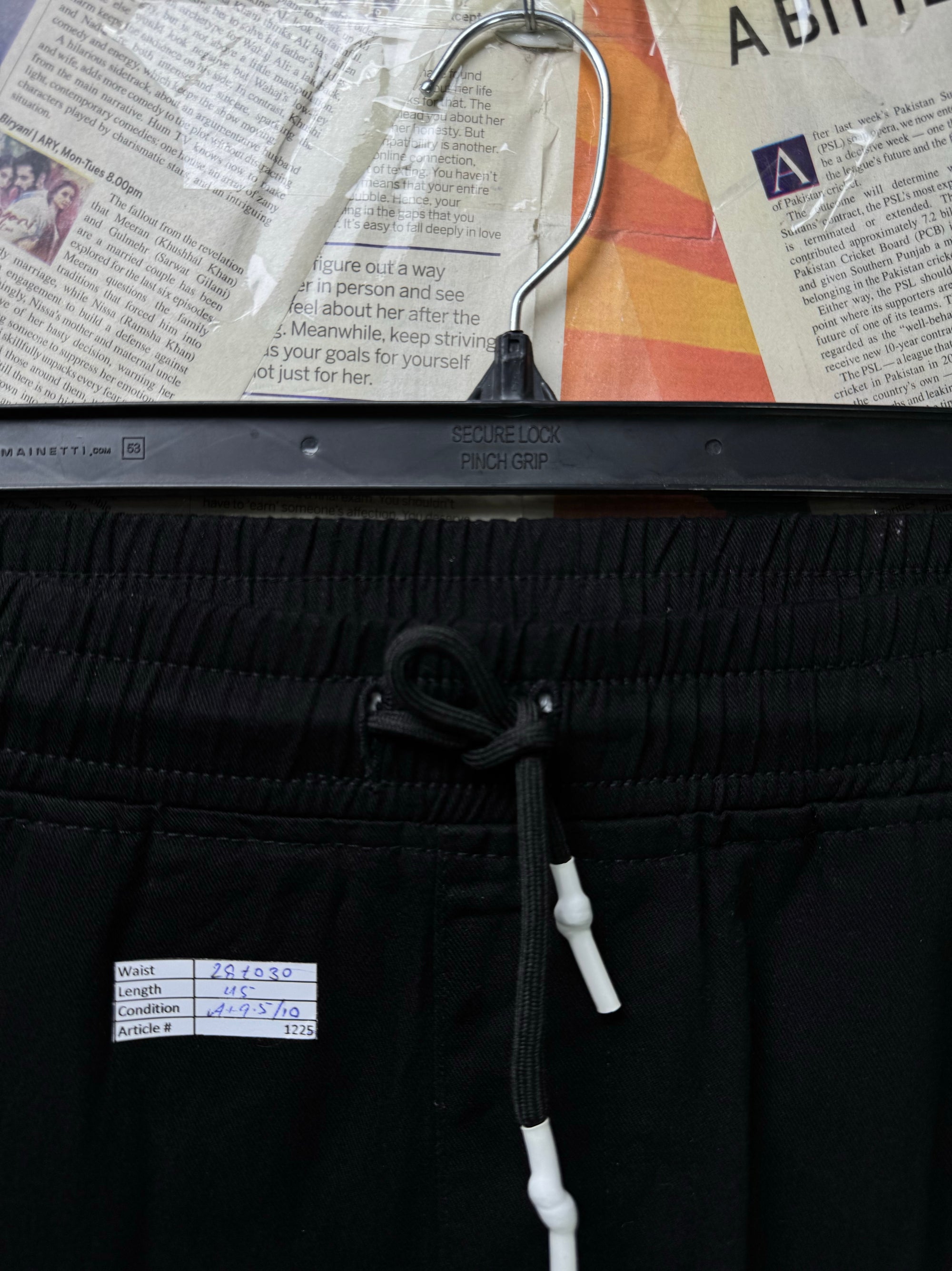 Amiri® Waist: 28" to 30" | Black | Cargo Trousers | 1225 - Genuine Maal