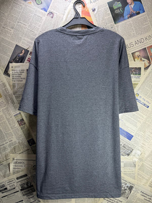 Shein® XL | Chest: 25.5" | Grey | T-Shirt | Poly - Elastane | 4859 - Genuine Maal