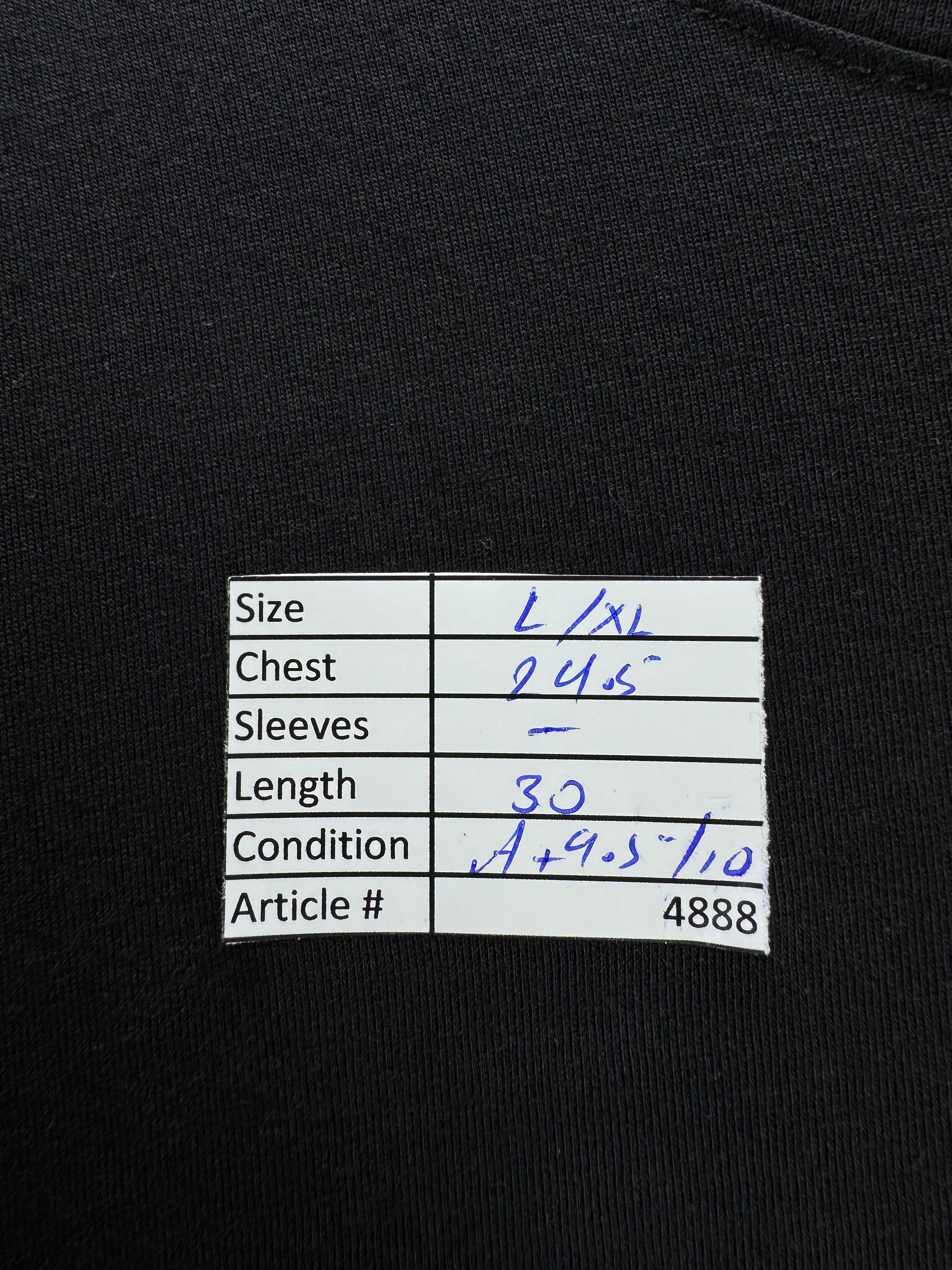 H&M® L/XL | Chest: 24.5" | Black | T-Shirt | Cotton - Elastane | 4888 - Genuine Maal