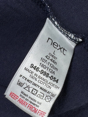 Next® Medium | Chest: 21.5" | Navy Blue | Polo | 3287 - Genuine Maal