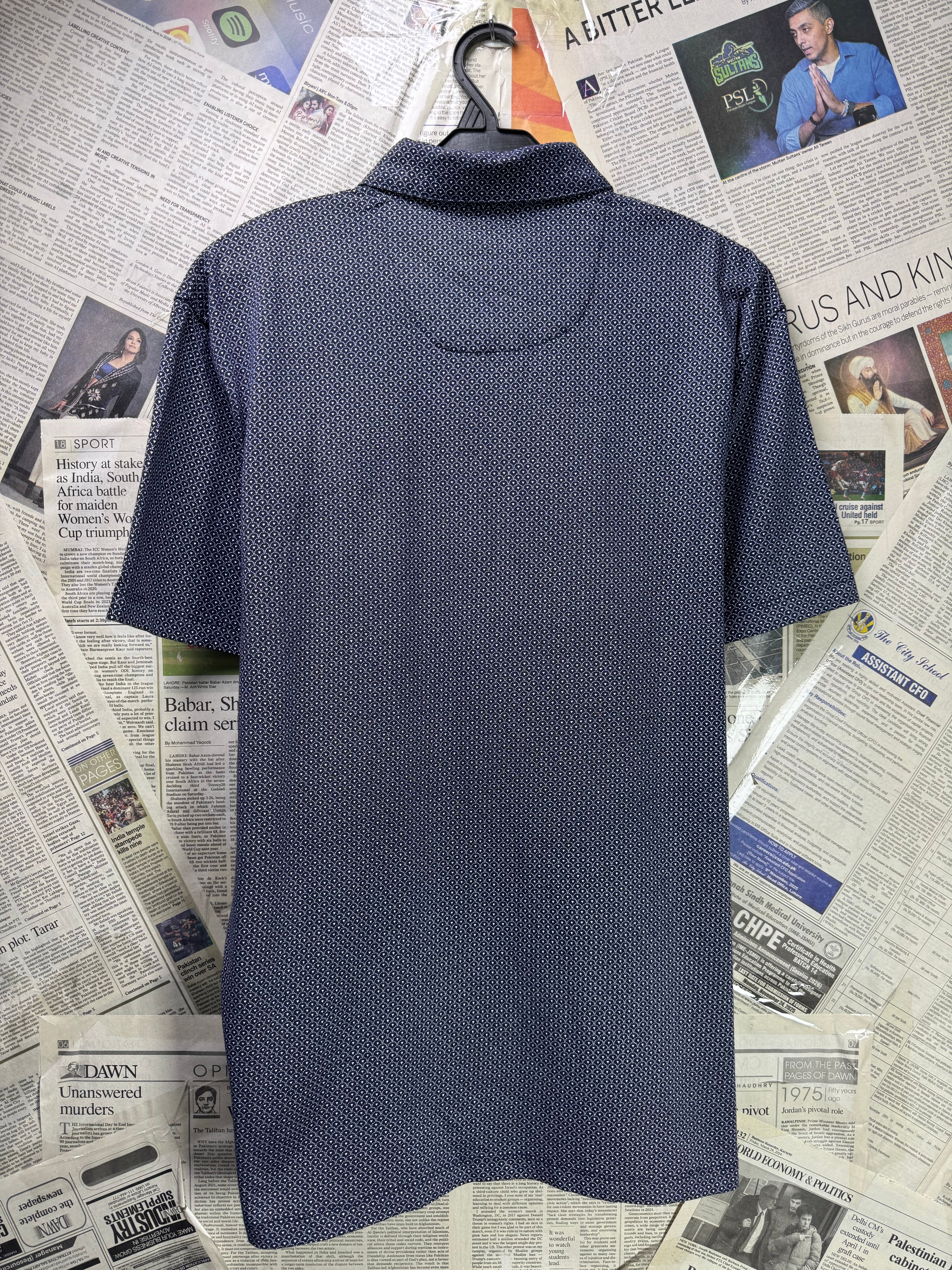 Next® Medium | Chest: 21.5" | Navy Blue | Polo | 3287 - Genuine Maal