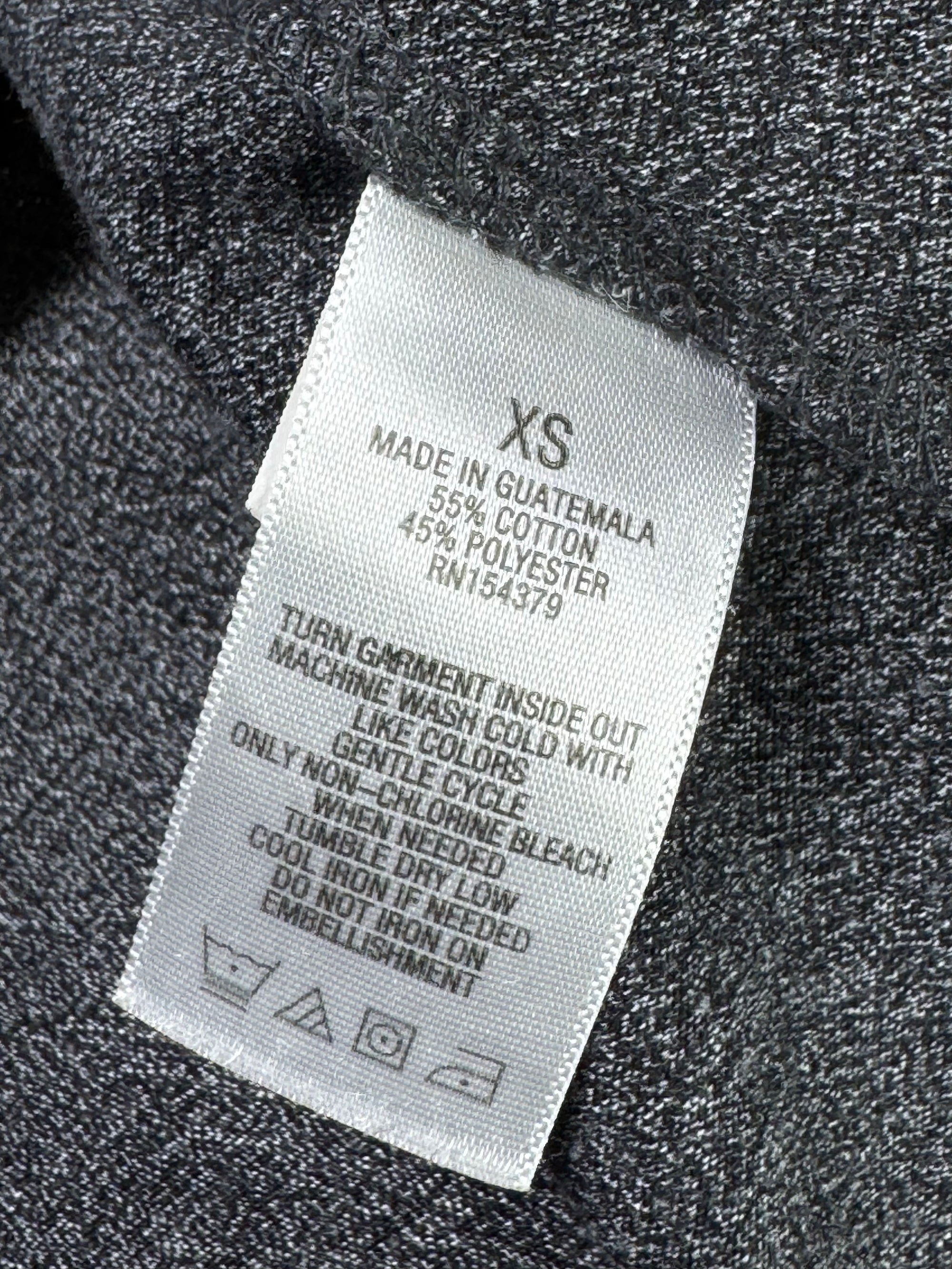 Aeropostale® XS | Chest: 18.5" | Charcoal Grey | T-Shirt | Cotton - Poly | 3293 - Genuine Maal