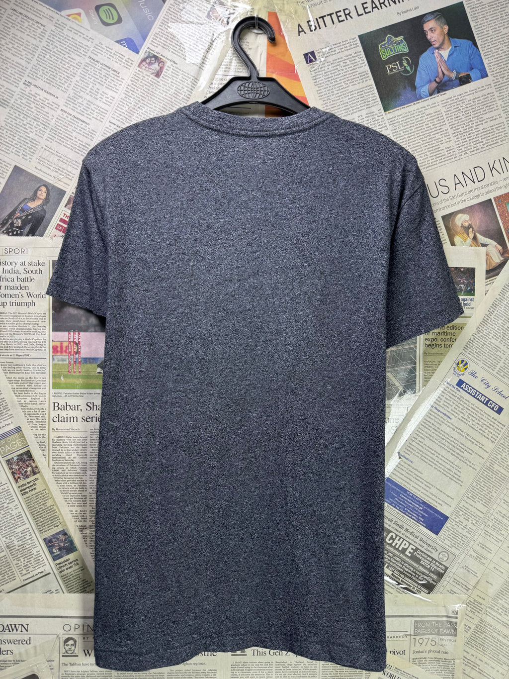 Aeropostale® XS | Chest: 18.5" | Charcoal Grey | T-Shirt | Cotton - Poly | 3293 - Genuine Maal