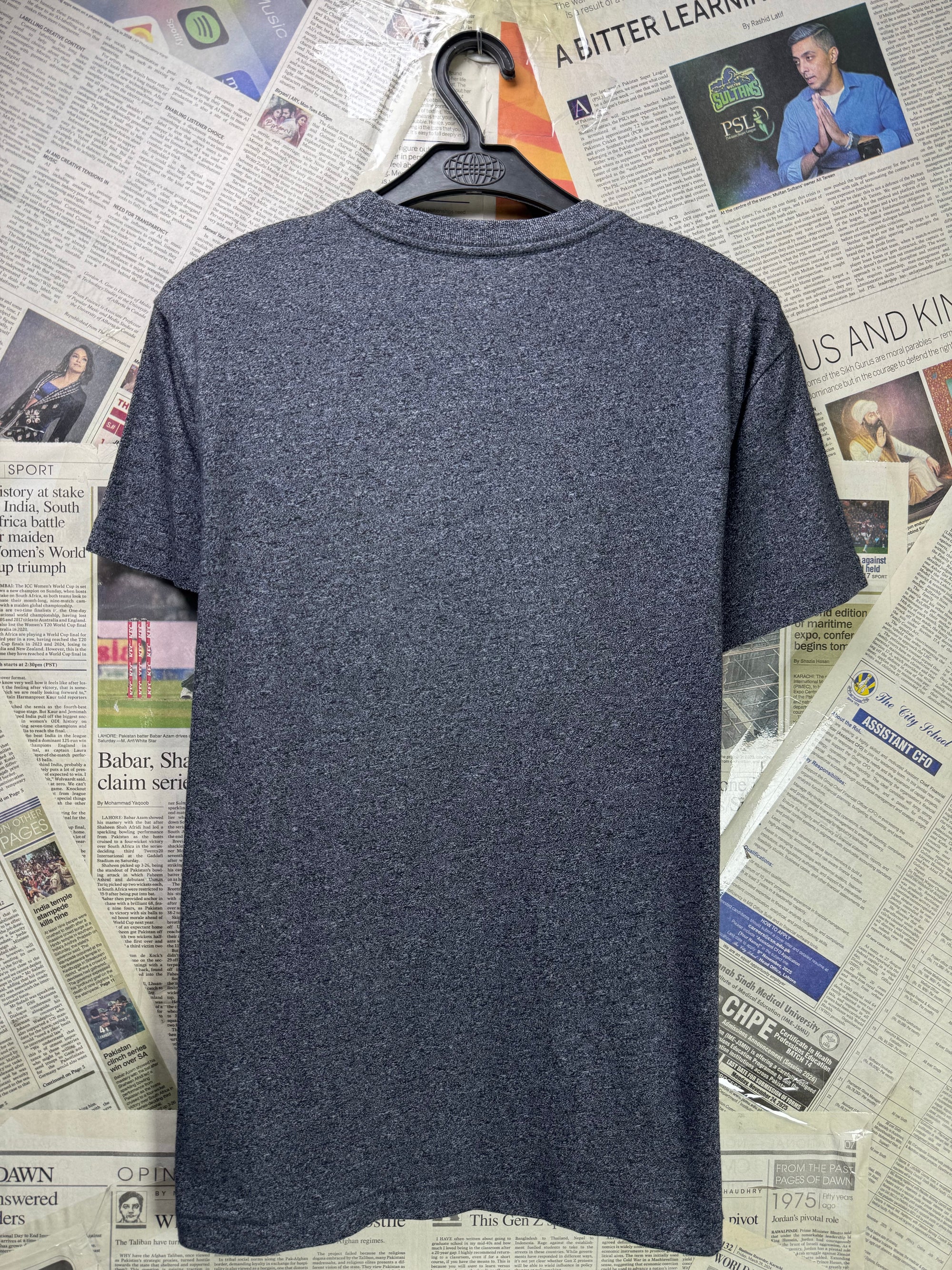 Aeropostale® XS | Chest: 18.5" | Charcoal Grey | T-Shirt | Cotton - Poly | 3293 - Genuine Maal