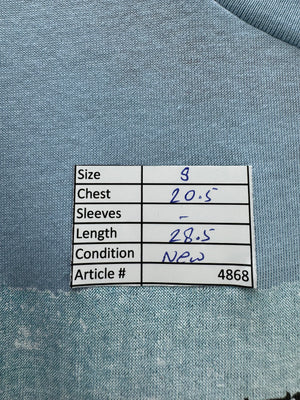 Brave Soul® Small | Chest: 20.5" | Blue | T-Shirt | Poly - Cotton | 4868 - Genuine Maal