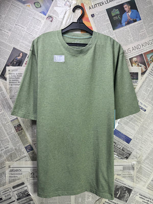 Coolibar® Medium | Chest: 21.5" | Moss Green | T-Shirt | Cotton - Viscose - Elastane | 3300 - Genuine Maal
