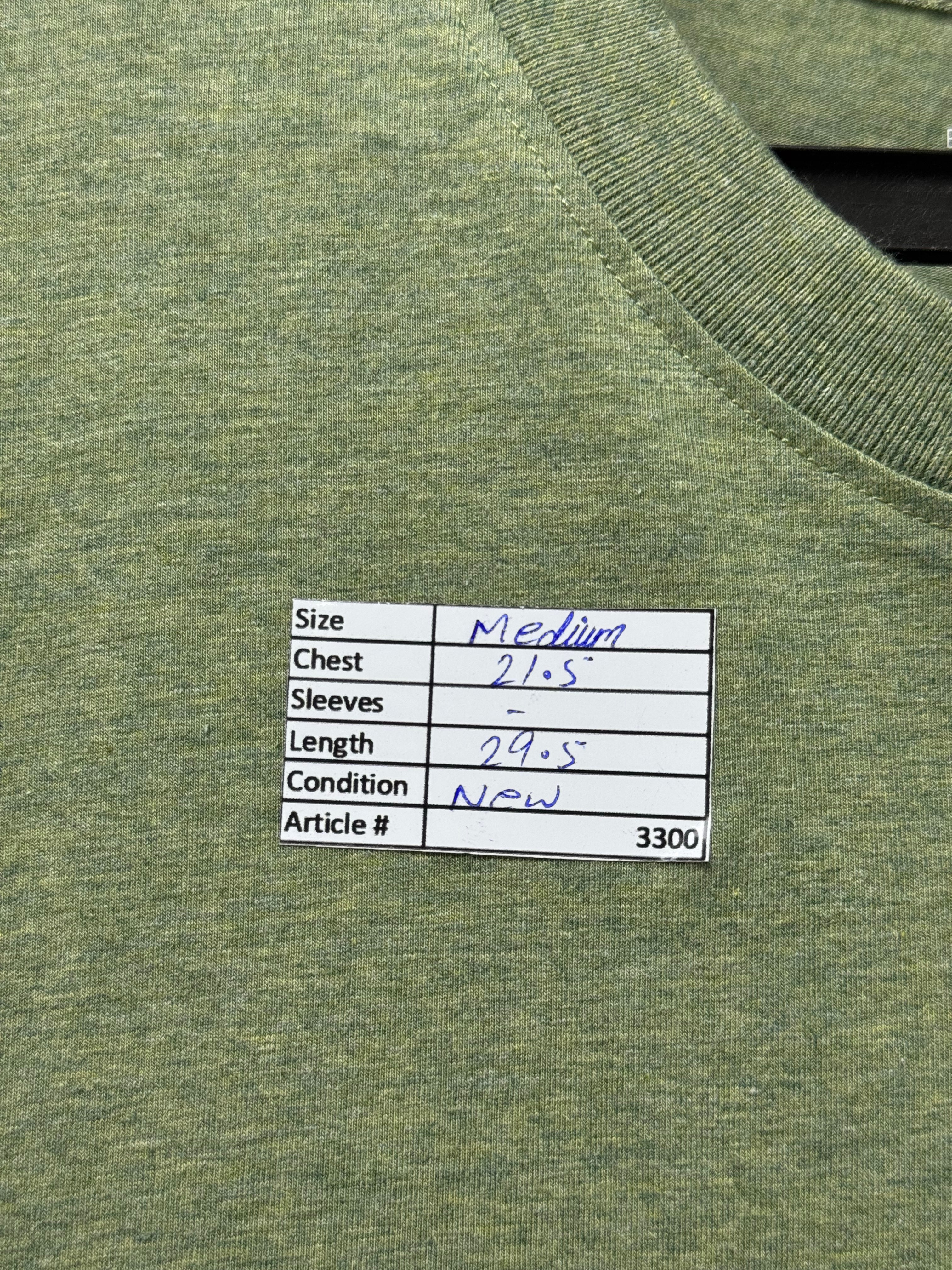 Coolibar® Medium | Chest: 21.5" | Moss Green | T-Shirt | Cotton - Viscose - Elastane | 3300 - Genuine Maal