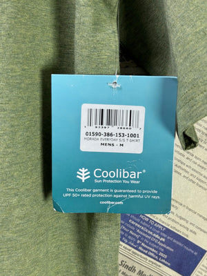 Coolibar® Medium | Chest: 21.5" | Moss Green | T-Shirt | Cotton - Viscose - Elastane | 3300 - Genuine Maal