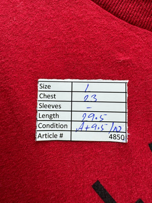 Aeropostale® Large | Chest: 23" | Red | T-Shirt | Cotton | 4850 - Genuine Maal
