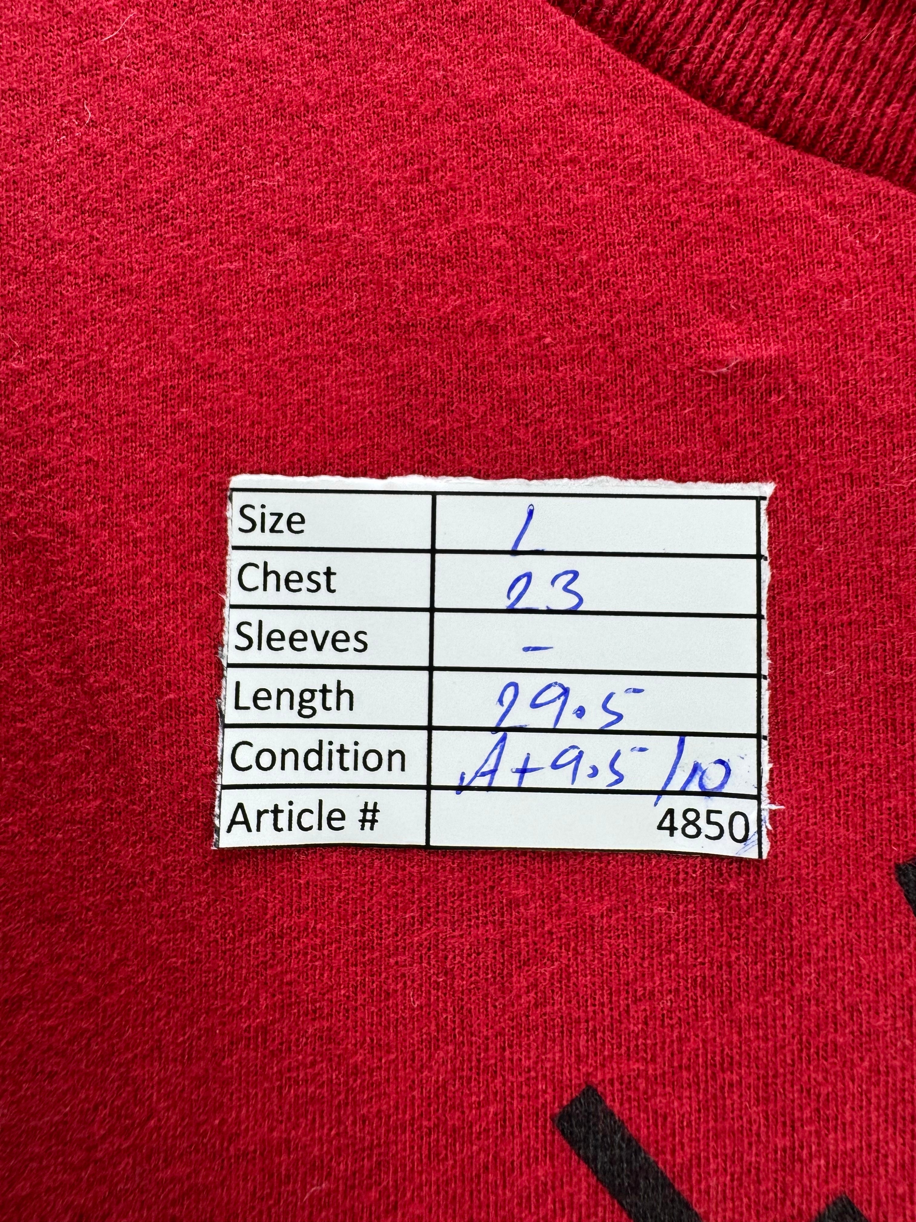 Aeropostale® Large | Chest: 23" | Red | T-Shirt | Cotton | 4850 - Genuine Maal