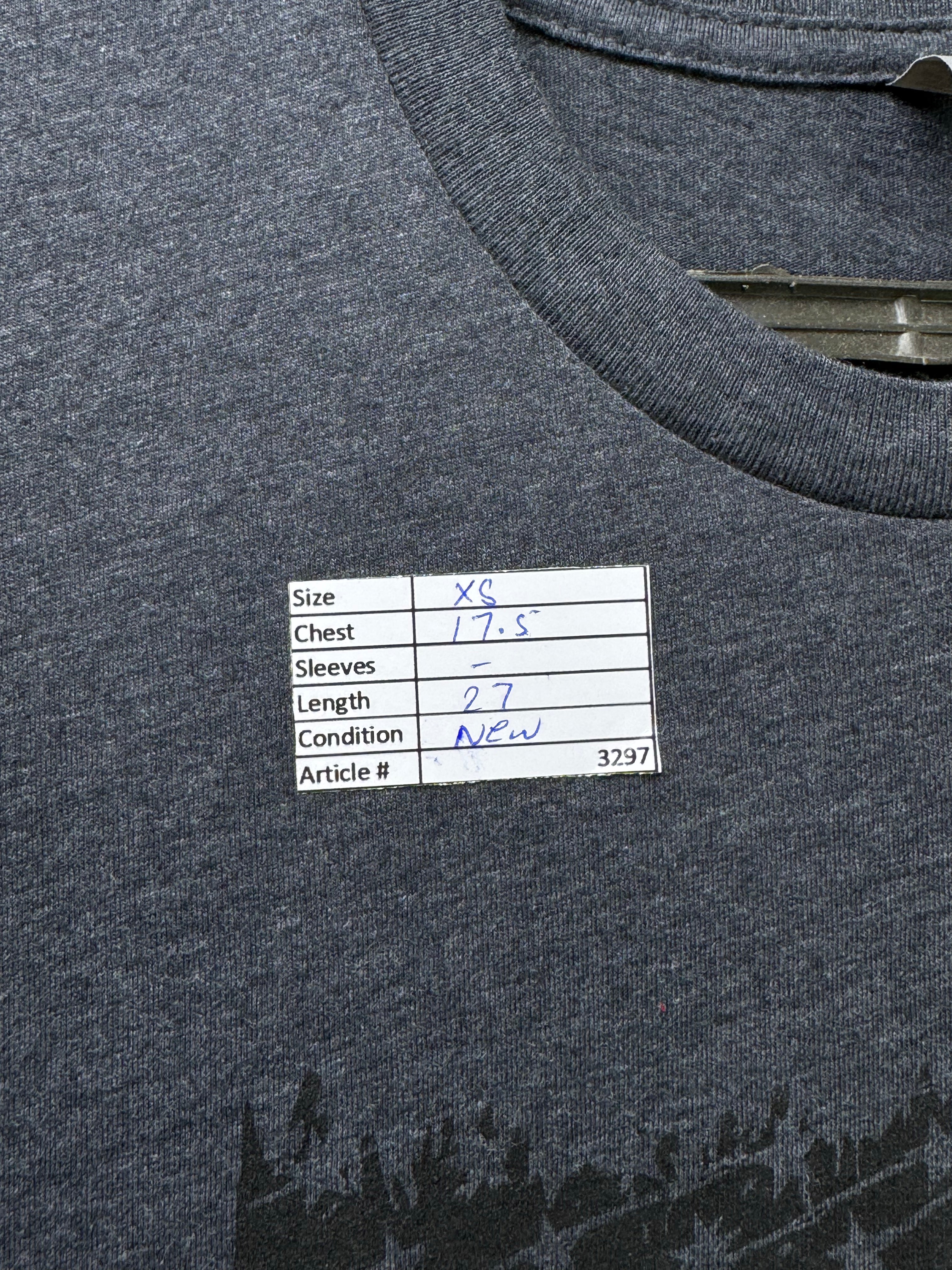 TAC® XS | Chest: 17.5" | Charcoal Grey | T-Shirt | Cotton - Poly | 3297 - Genuine Maal
