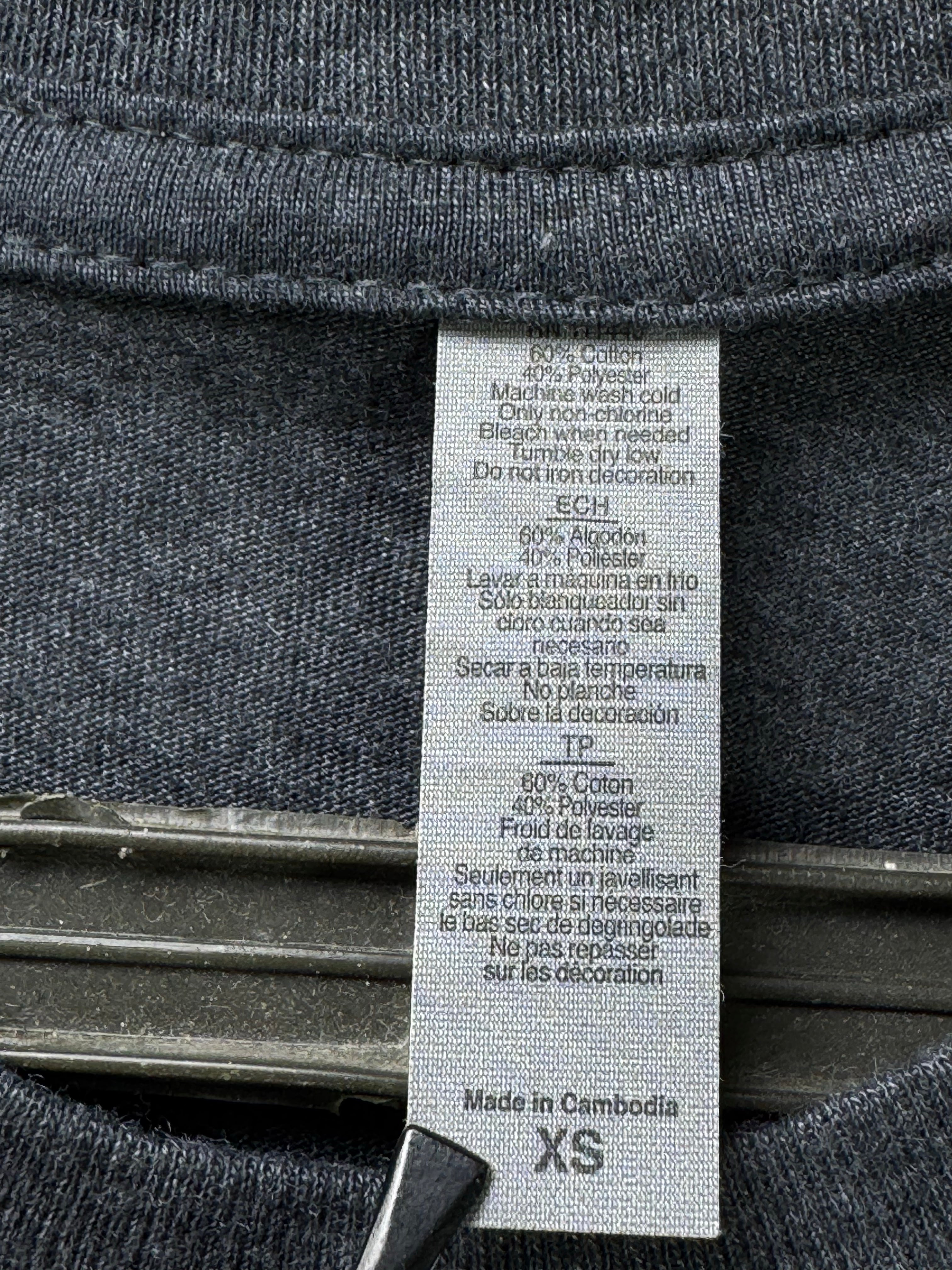 TAC® XS | Chest: 17.5" | Charcoal Grey | T-Shirt | Cotton - Poly | 3297 - Genuine Maal