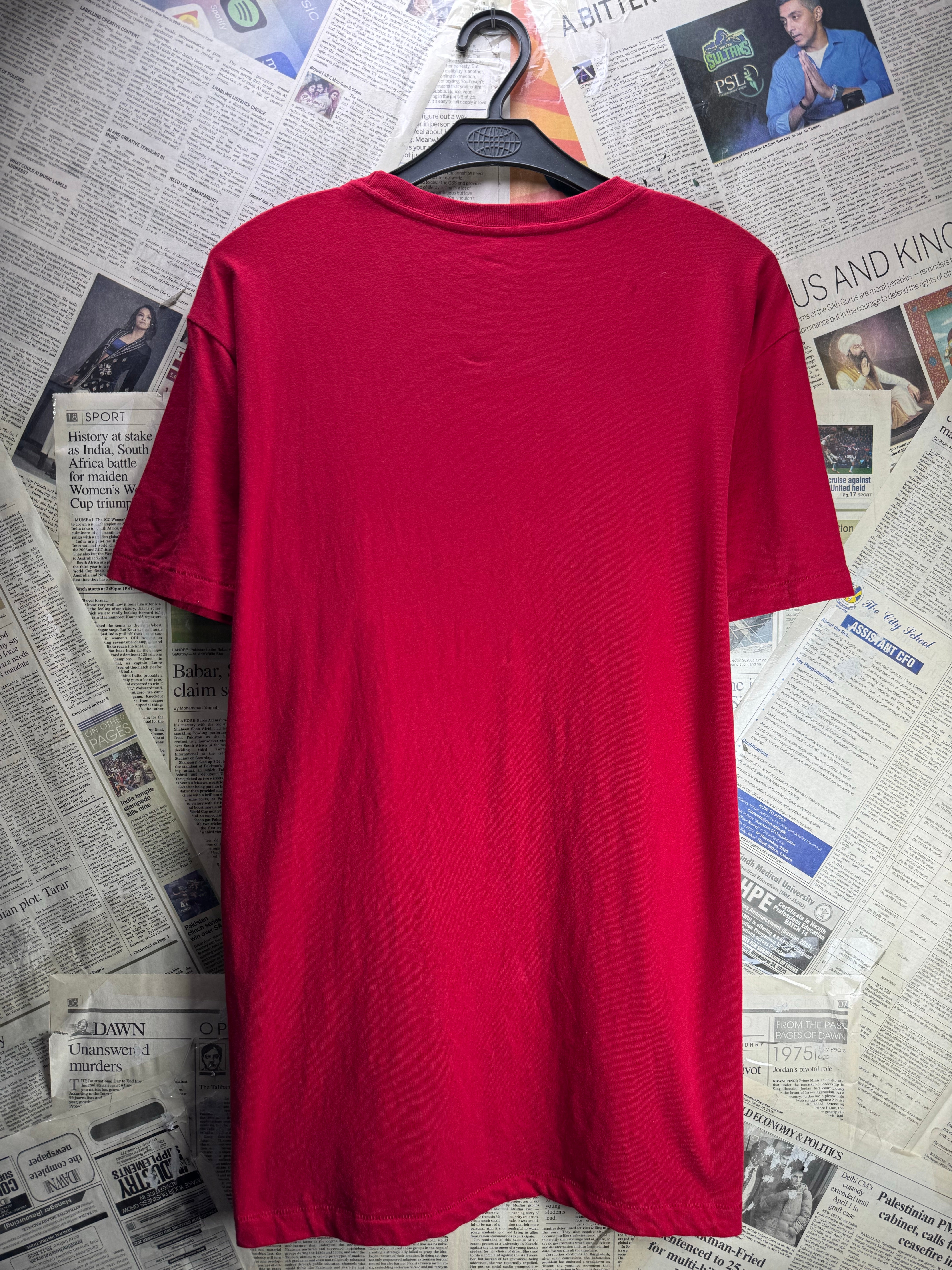 Aeropostale® Large | Chest: 23" | Red | T-Shirt | Cotton | 4850 - Genuine Maal