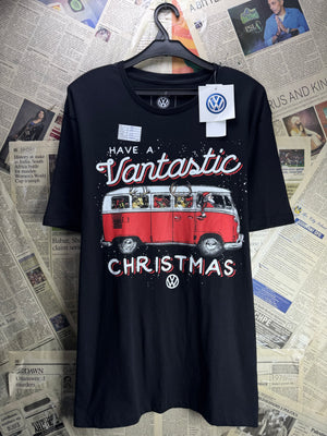 Volkswagen® Medium | Chest: 22" | Black | T-Shirt | Poly - Cotton | 4851 - Genuine Maal