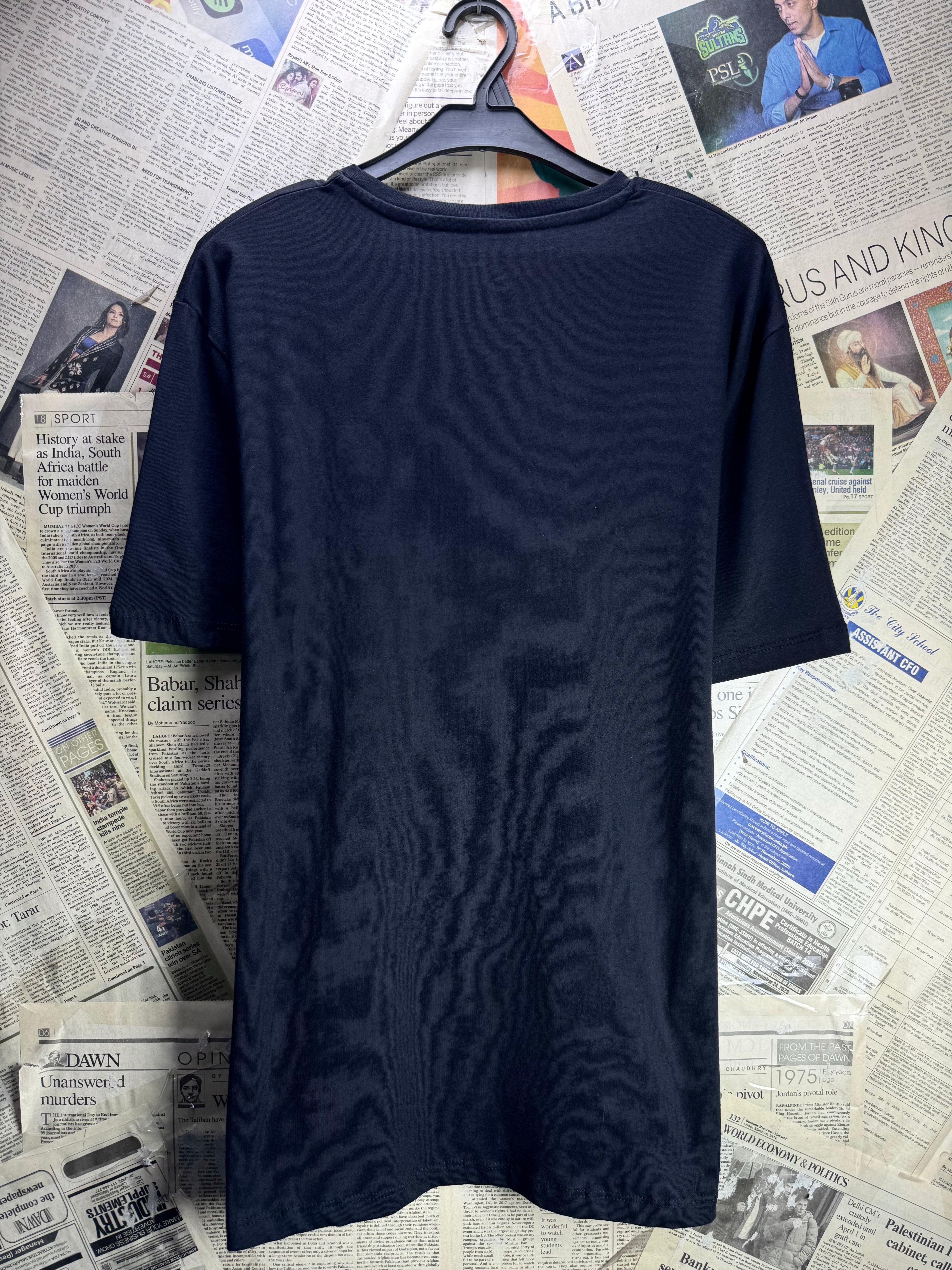 Volkswagen® Medium | Chest: 22" | Black | T-Shirt | Poly - Cotton | 4851 - Genuine Maal