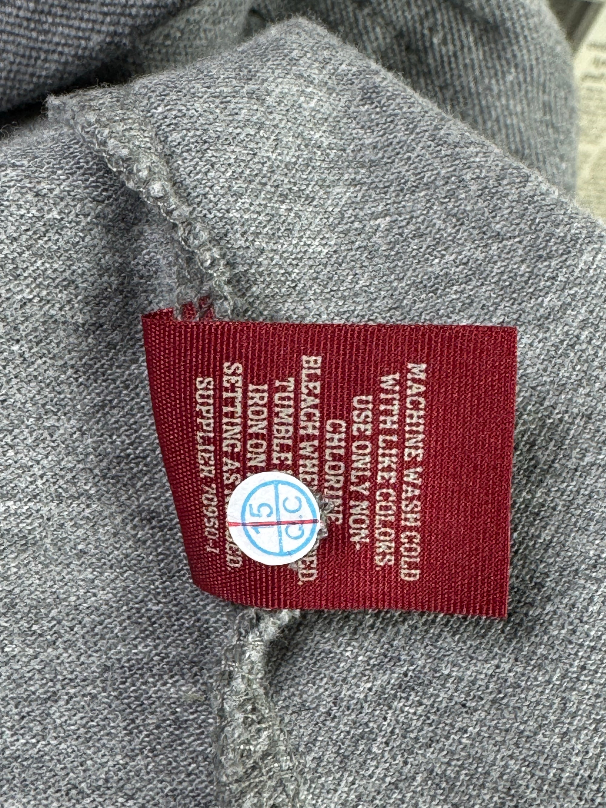 Arizona® L/XL | Chest: 24.5" | Grey | Polo | Cotton | 3299 - Genuine Maal