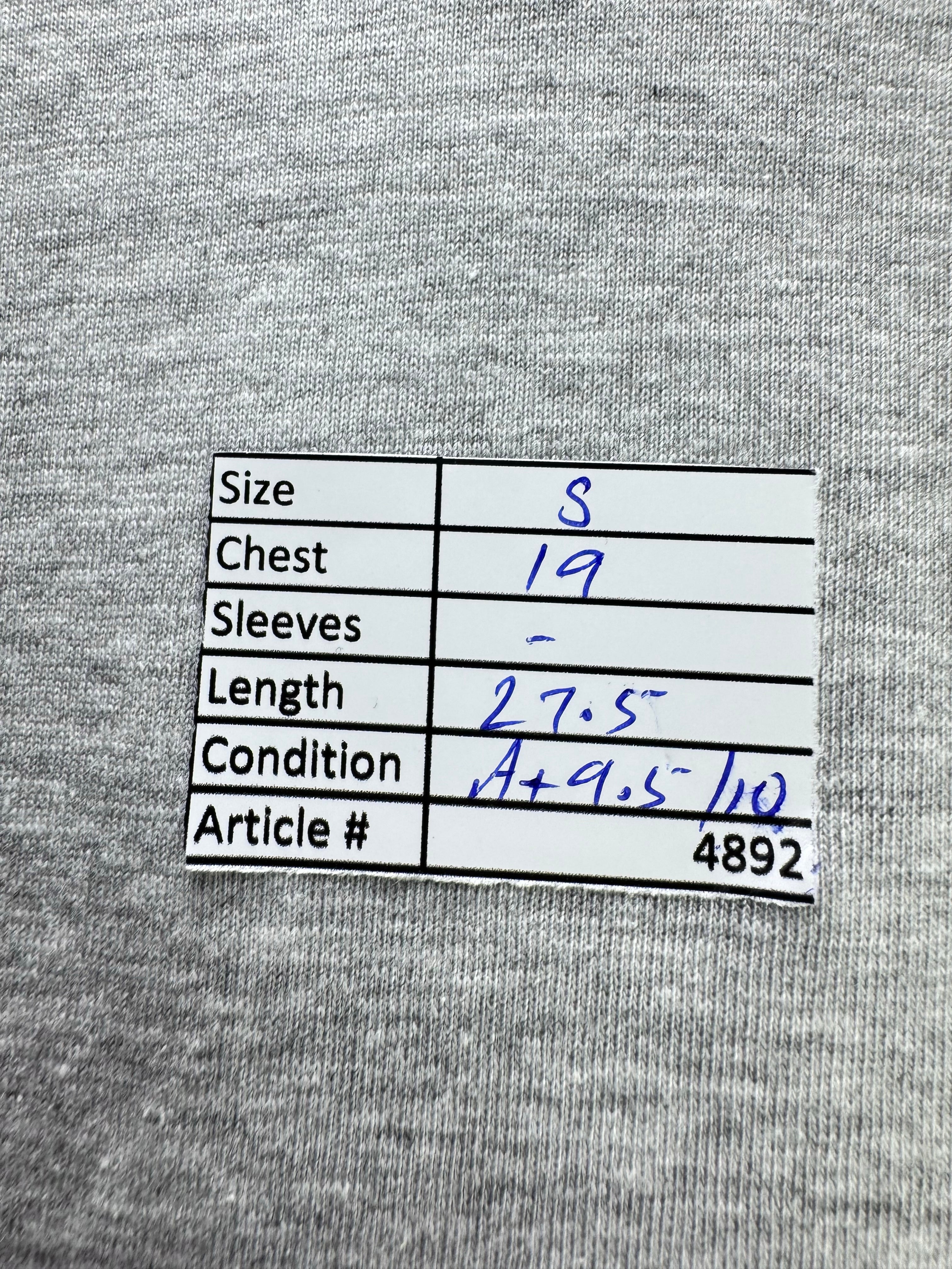 Tu® Small | Chest: 19" | Grey | T-Shirt | Cotton - Viscose | 4892 - Genuine Maal