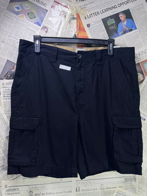 St. John's Bay® Waist: 38" to 40" | Midnight Blue | Cargo Shorts | Cotton | 1226 - Genuine Maal