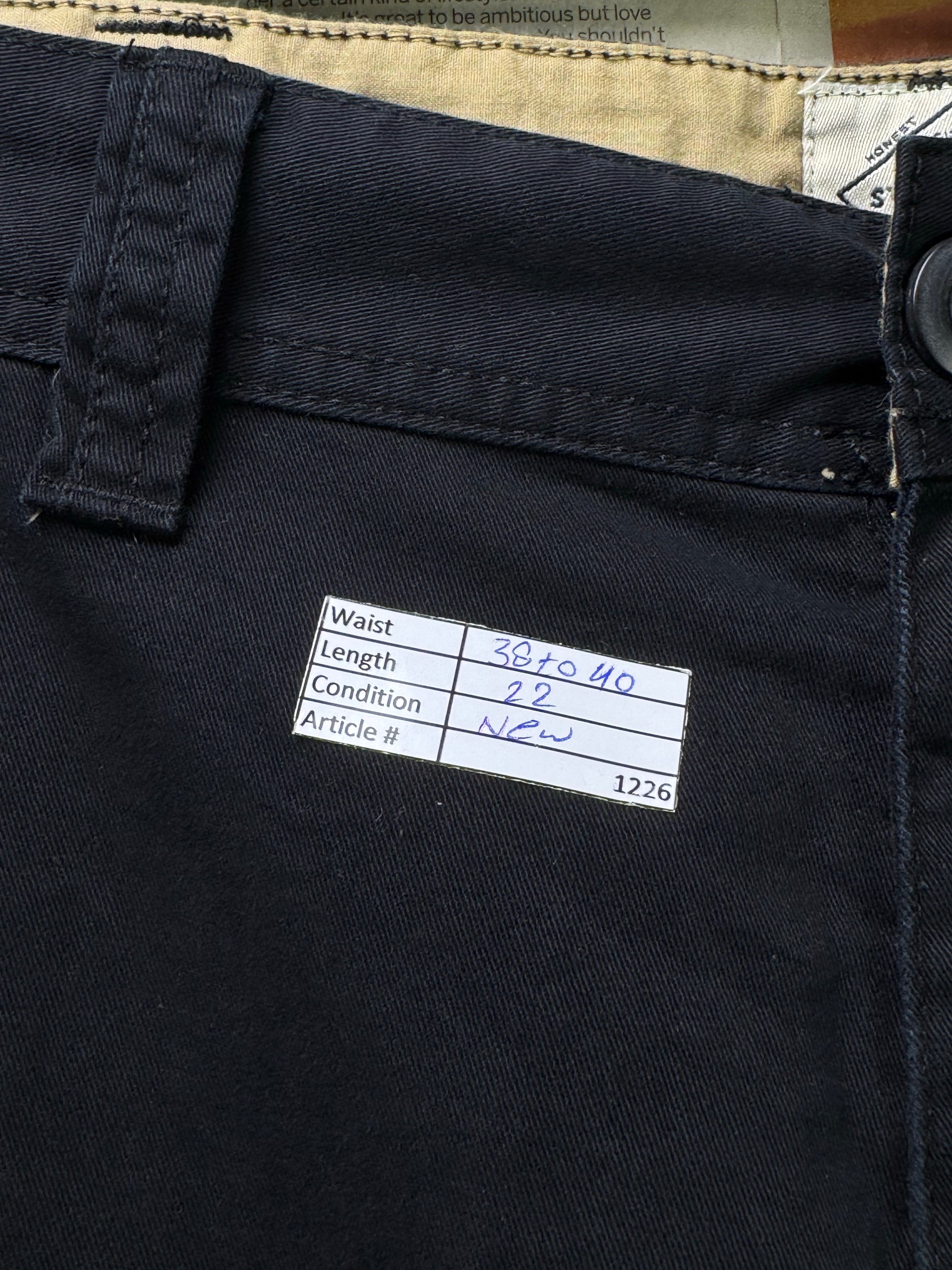 St. John's Bay® Waist: 38" to 40" | Midnight Blue | Cargo Shorts | Cotton | 1226 - Genuine Maal