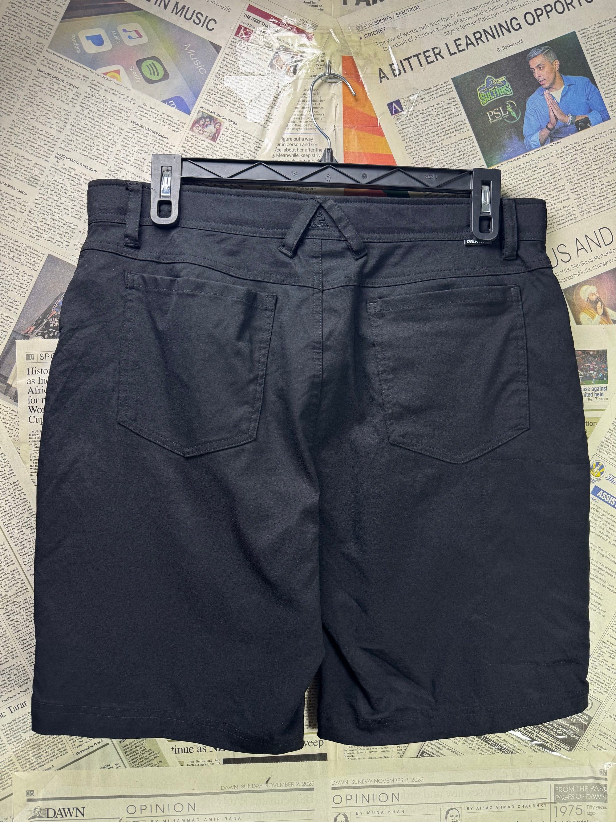 Gerry® Waist: 36" | Black | Golf Shorts | Nylon - Spandex | 1220 - Genuine Maal